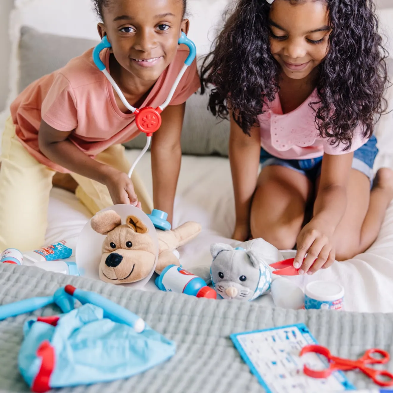 Melissa & Doug Examine Treat Tierarzt Spielset 24-teilig