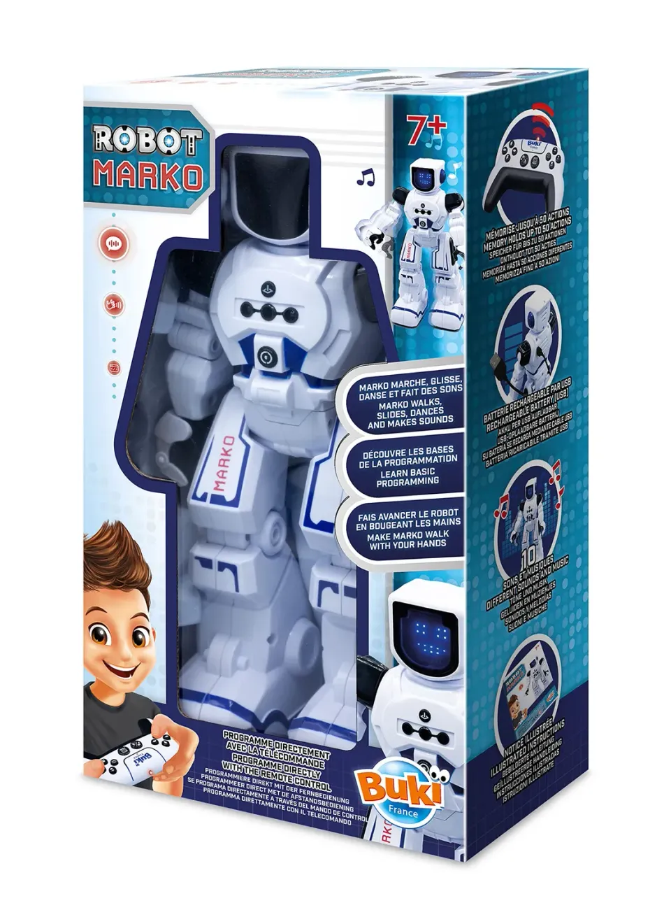 Buki France 7601 Roboter Marko ferngesteuert 20 Funktionen