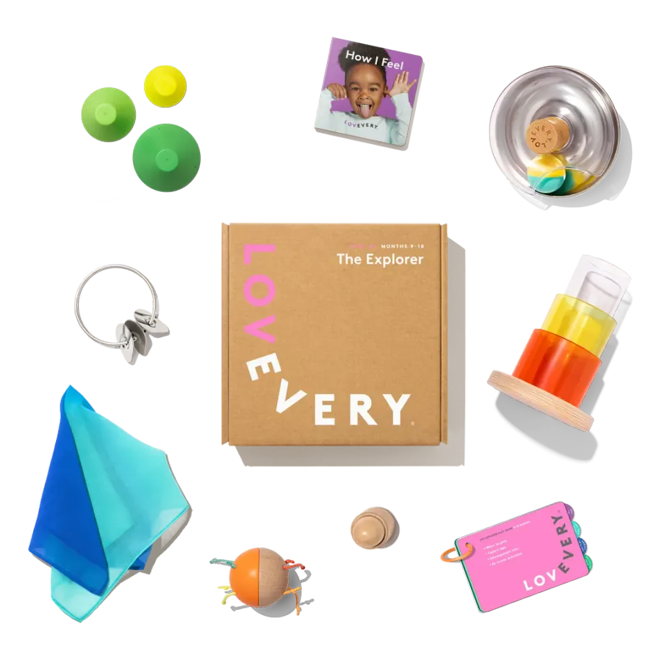 Lovevery Das Entdecker-Set Spielzeugset Ursache Wirkung