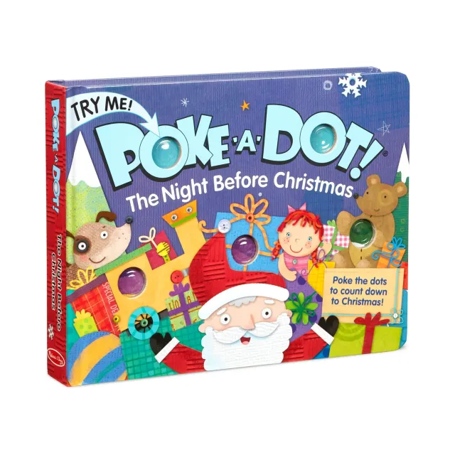 Melissa & Doug Poke-a-Dot Night Before Christmas Bilderbuch