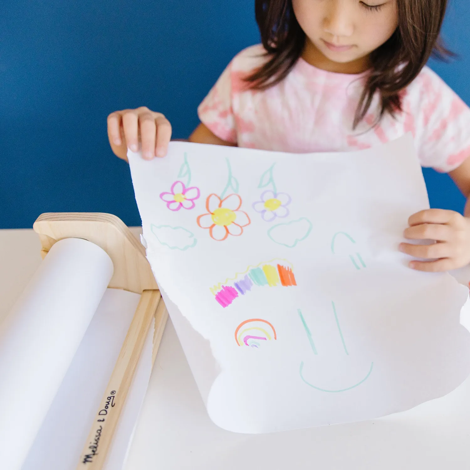 Melissa & Doug 12-Inch Easel Paper Roll Papierrollen 3er-Pack