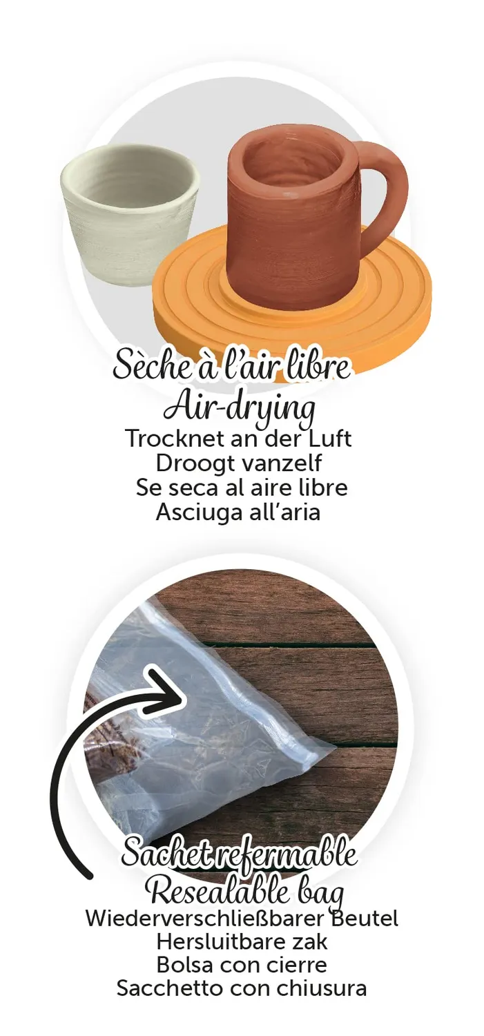 Buki Professional Studio 5431 Töpferwerkstatt-Nachfüllung 1 kg