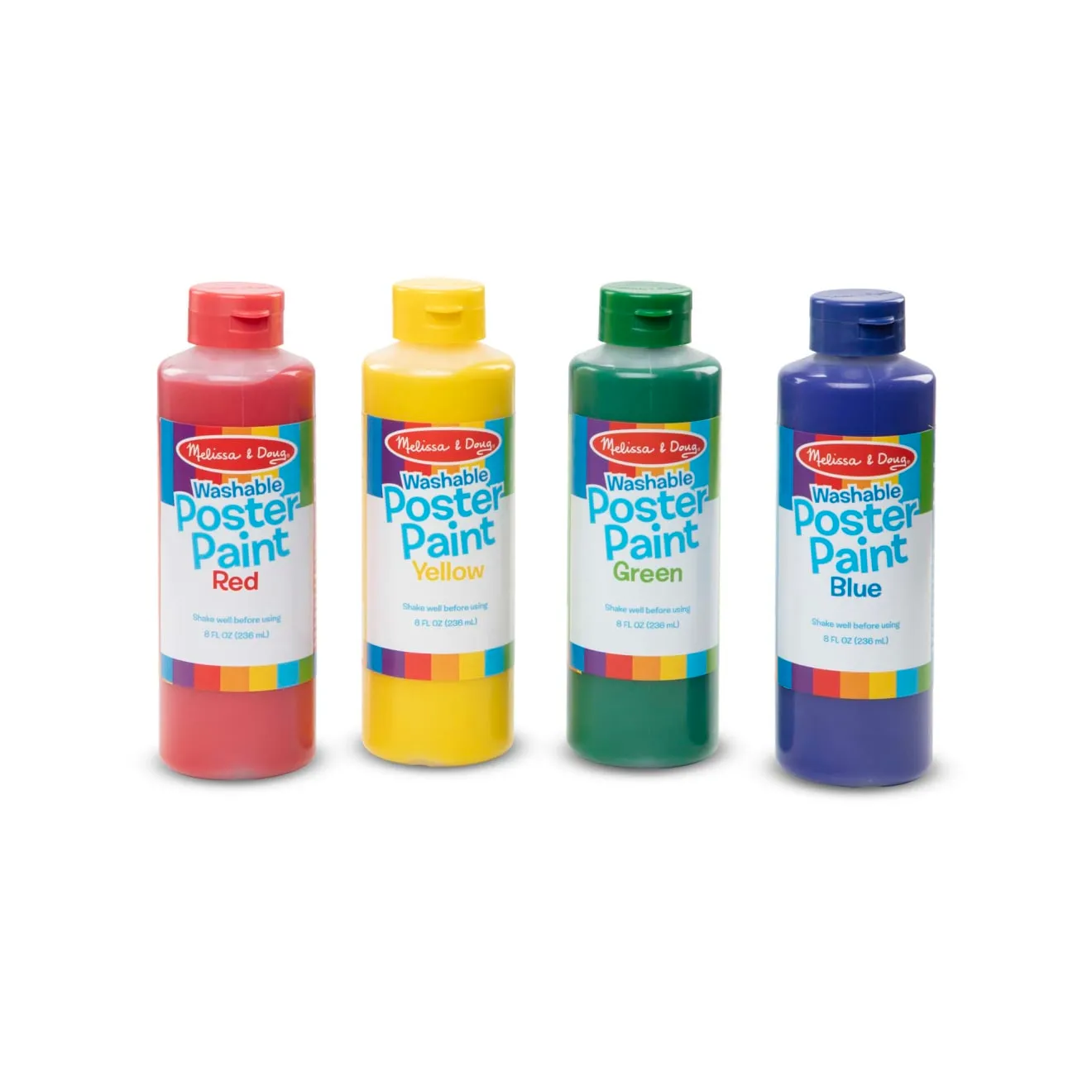 Melissa & Doug Washable Poster Paint Set Posterfarben 4x236ml abwaschbar