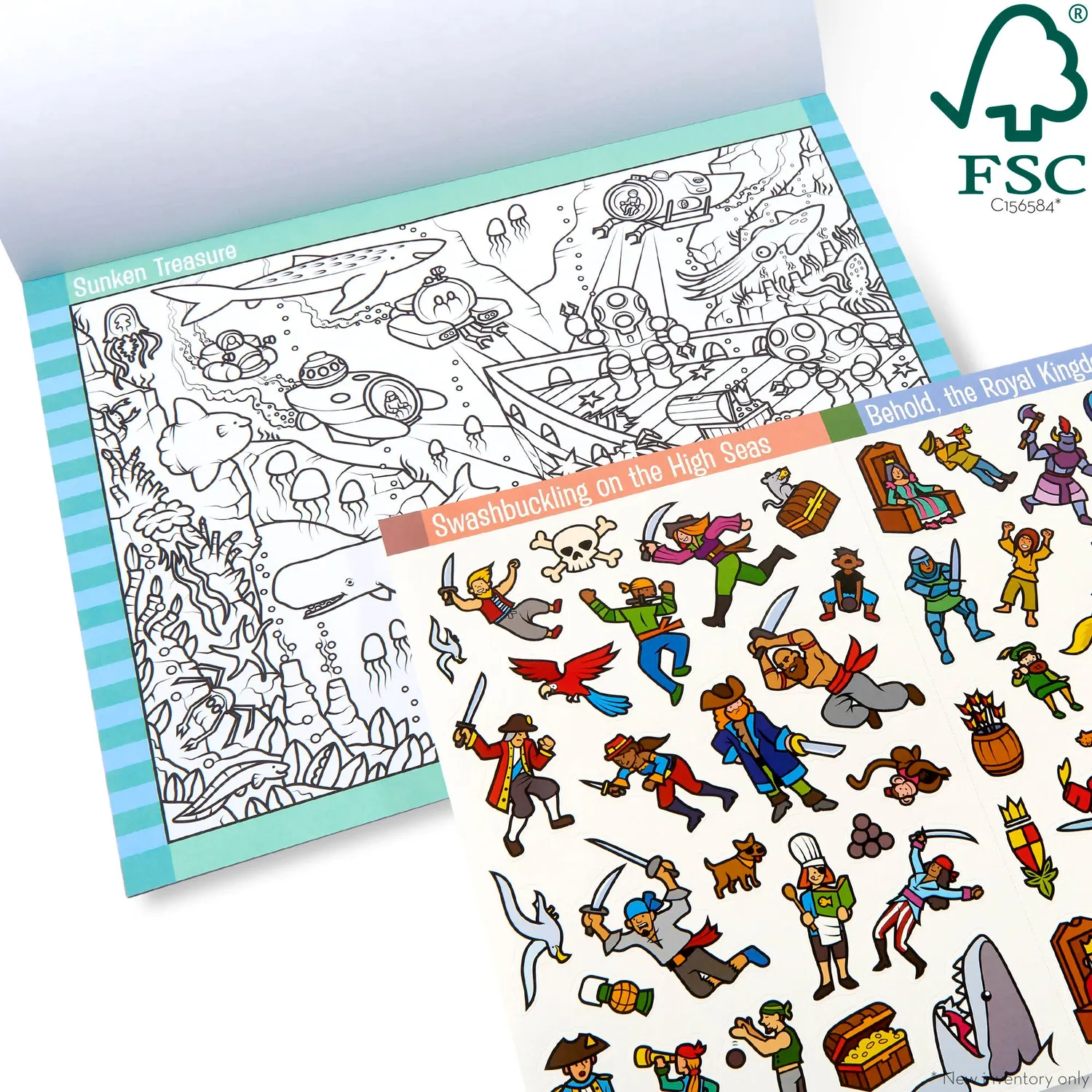 Melissa & Doug Seek & Find Adventure Sticker Pad
