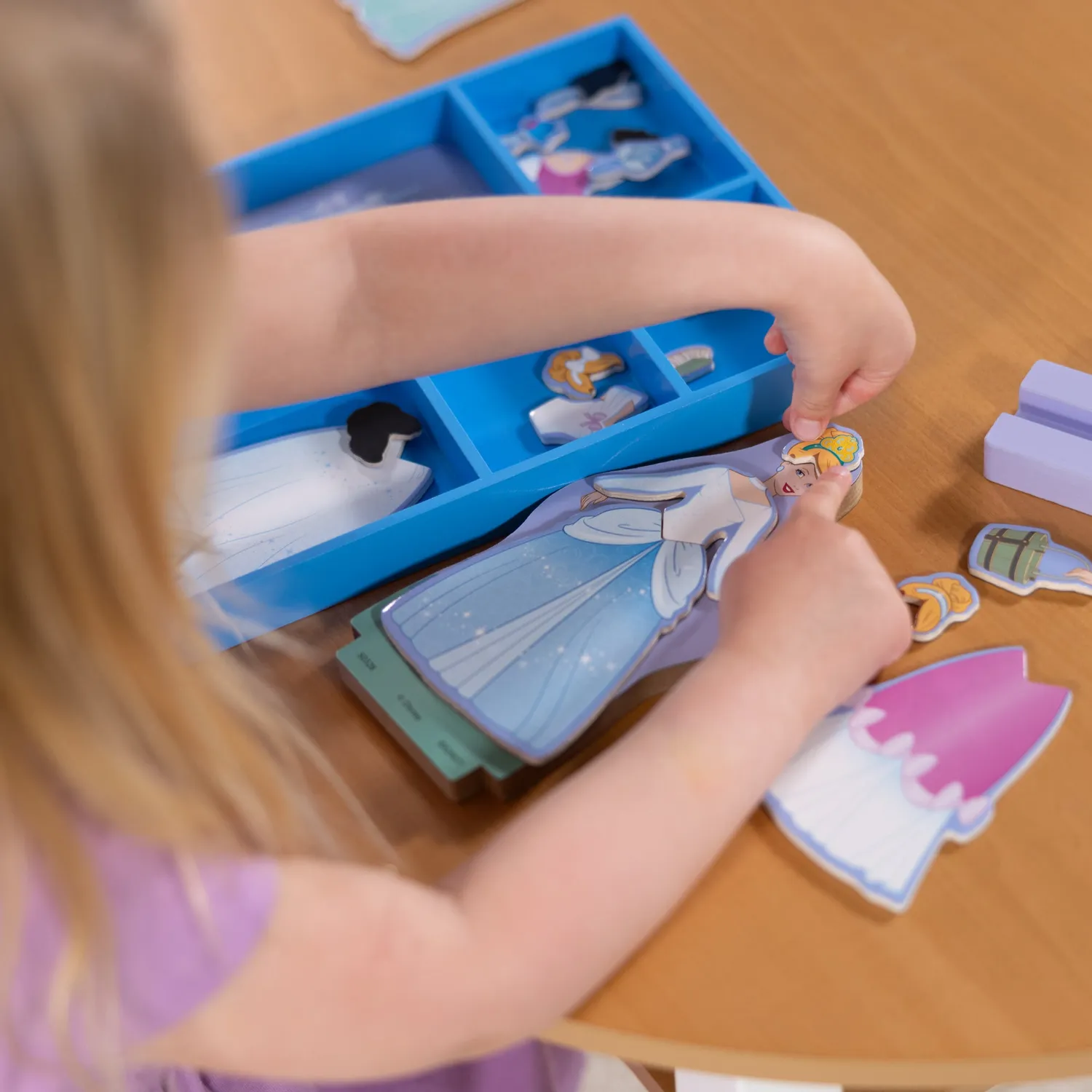 Melissa & Doug Disney Cinderella Magnetspiel Holz 30-teilig