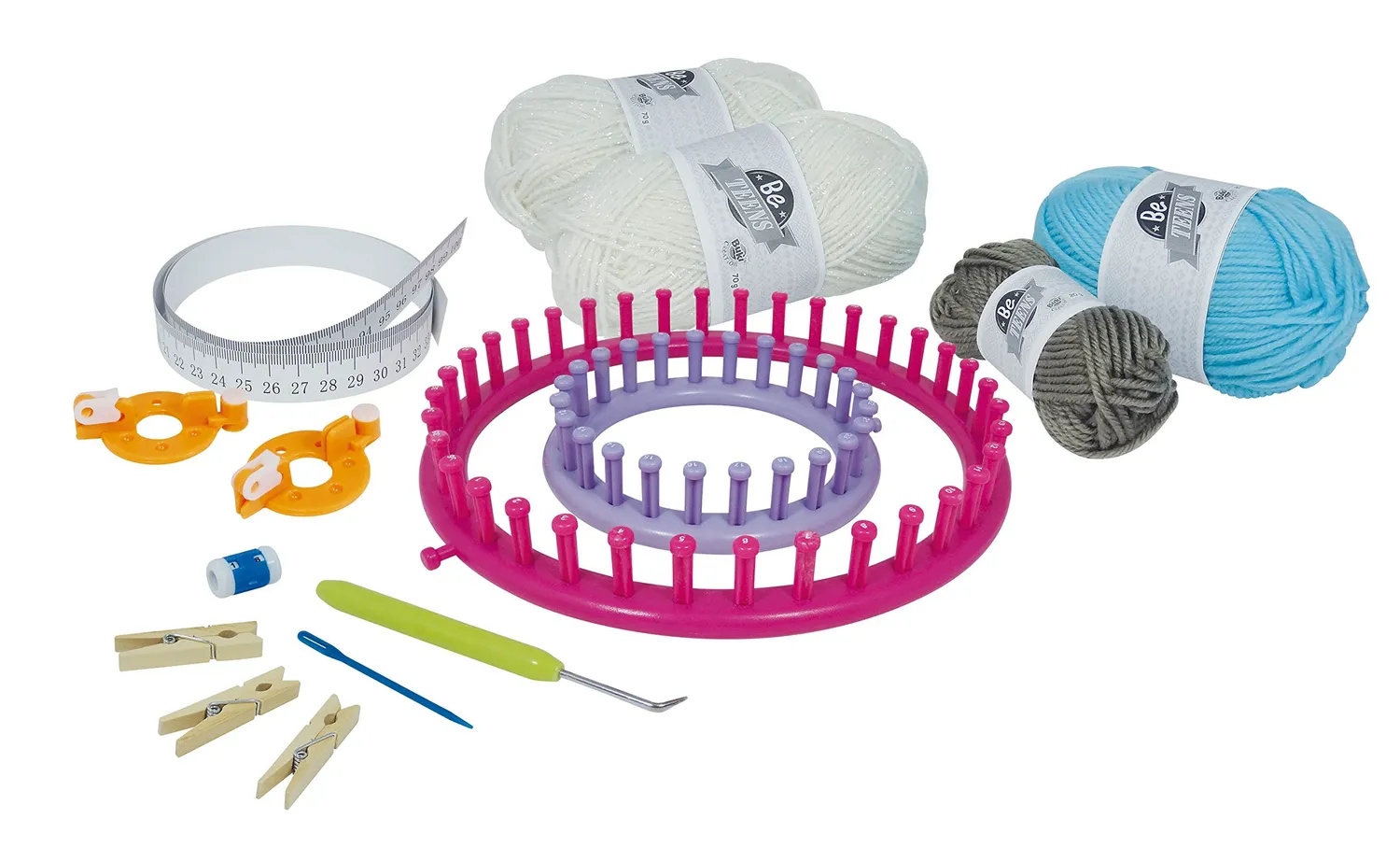 Buki Be Teens BE005 Strickset mit Wolle für Anfänger