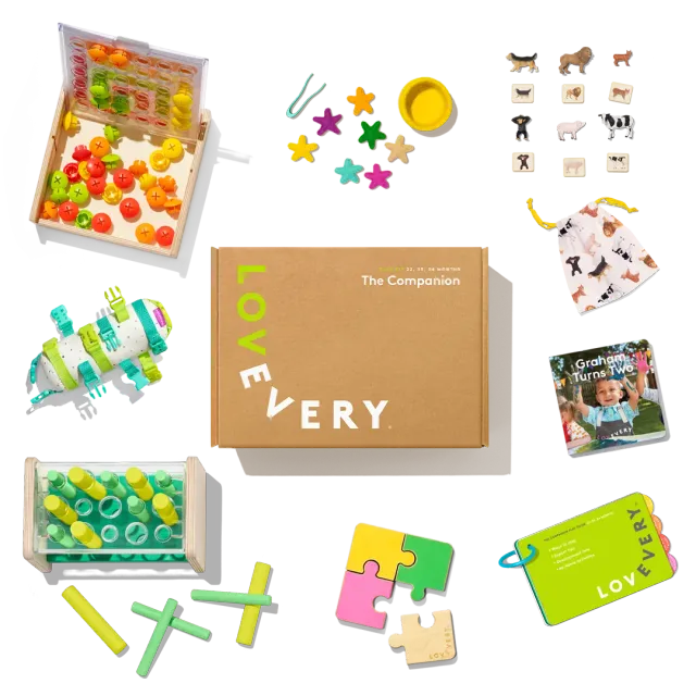 Lovevery Das Gefährten-Set Spielset 22-24 Monate Deutsch