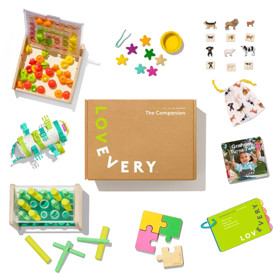 Lovevery Das Gefährten-Set Spielset 22-24 Monate Deutsch