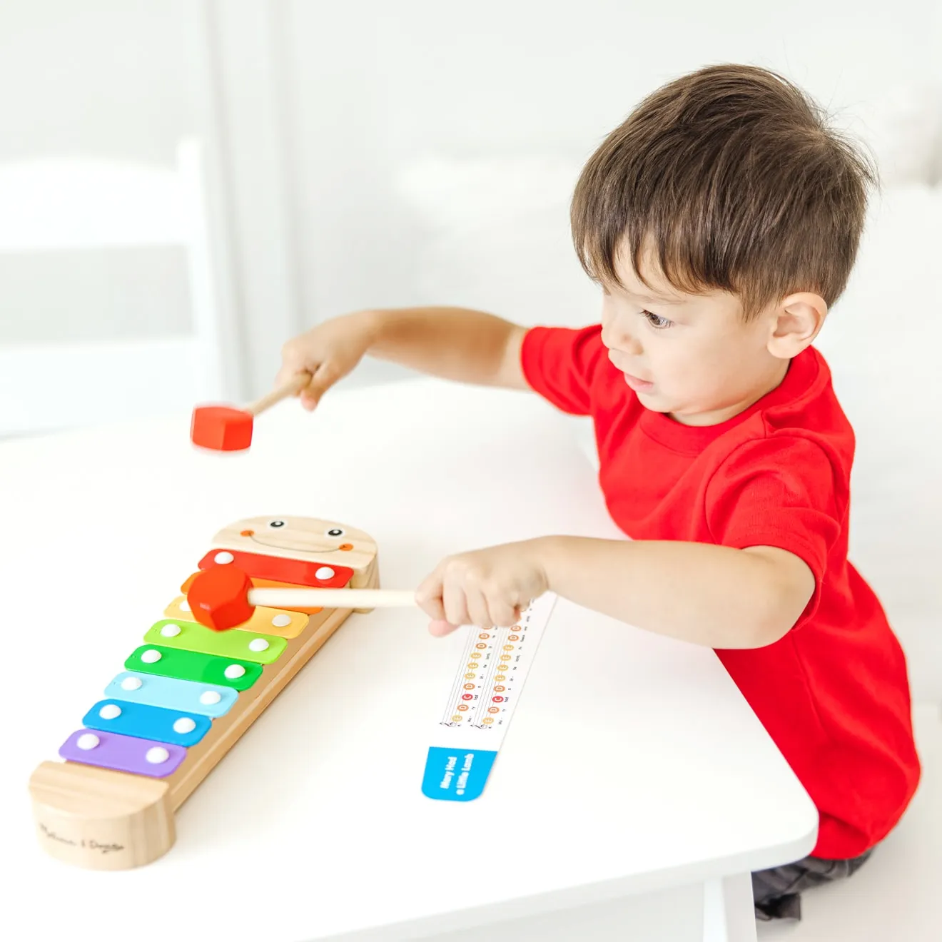 Melissa & Doug Raupe Xylophon Holz ab 3 Jahren