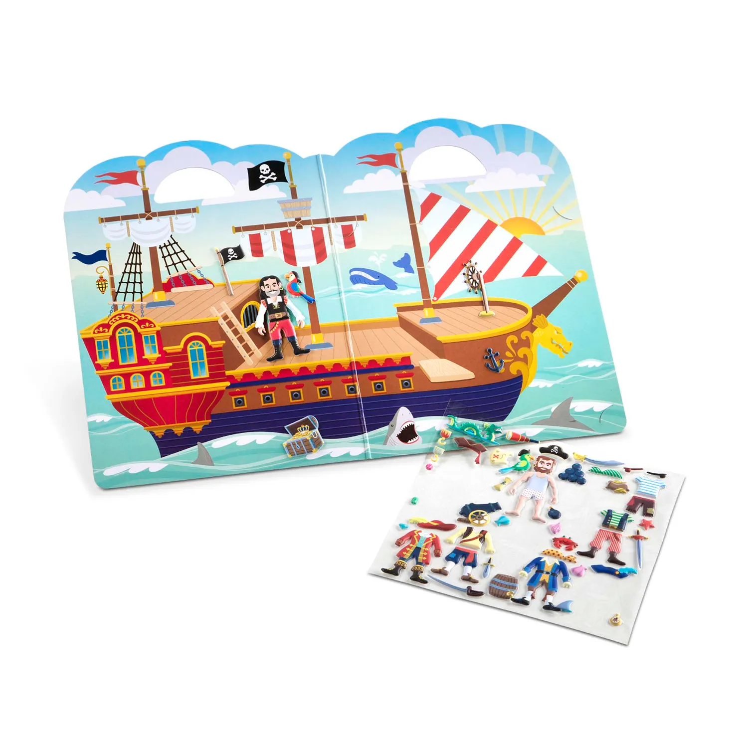 Melissa & Doug Puffy Sticker Pirat 51 Sticker