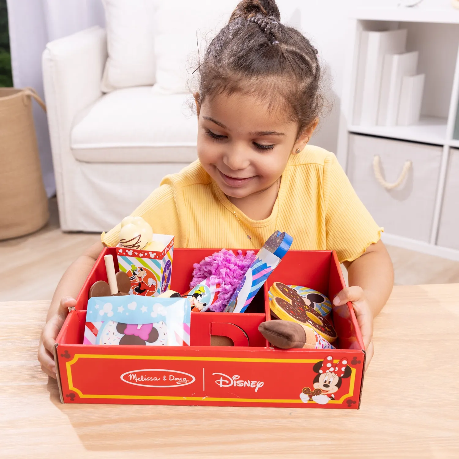 Melissa and Doug Disney Snacks Popcorn Kaufladenset 24tlg