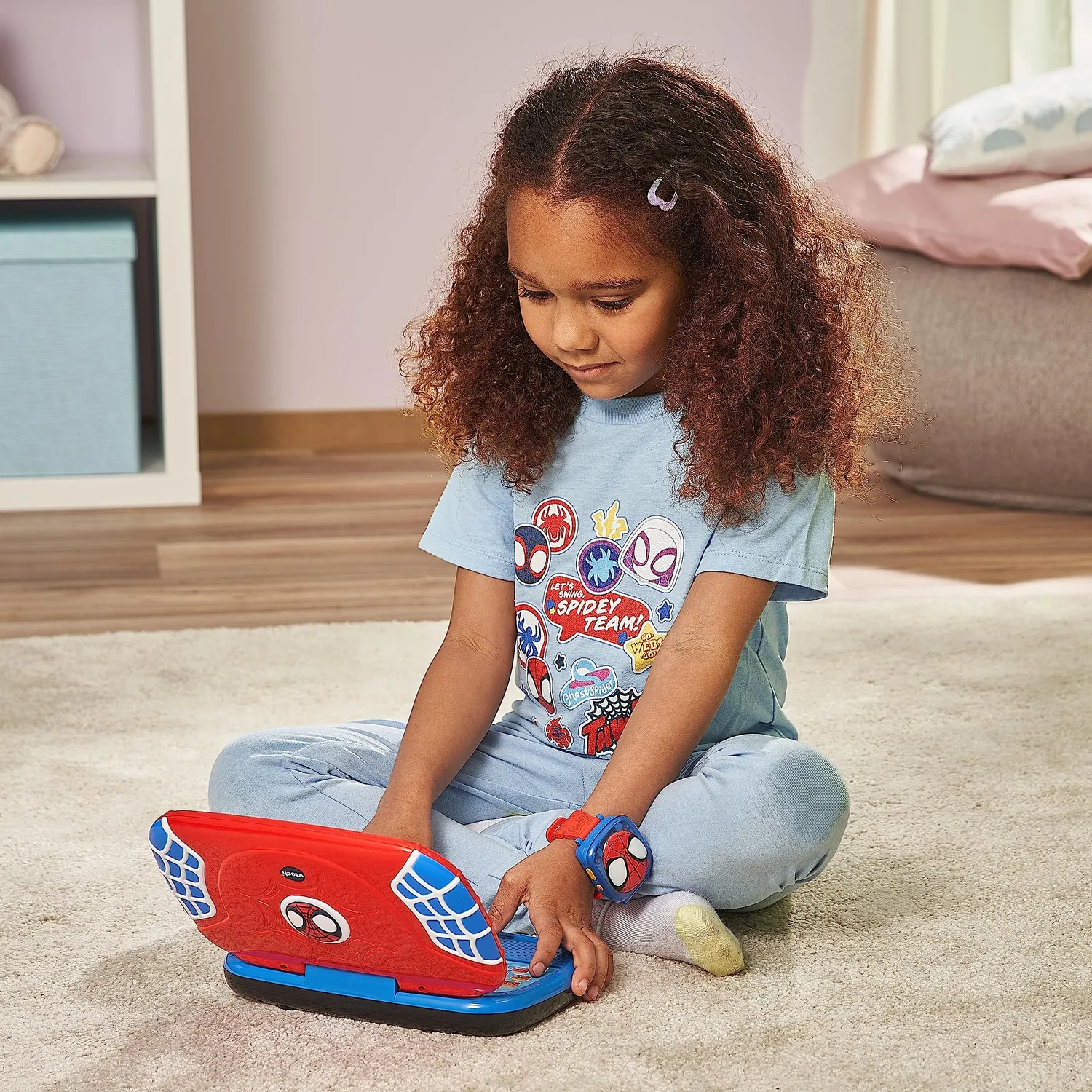 VTech Spidey Lernlaptop Kinderlaptop 3-6 Jahre QWERTZ