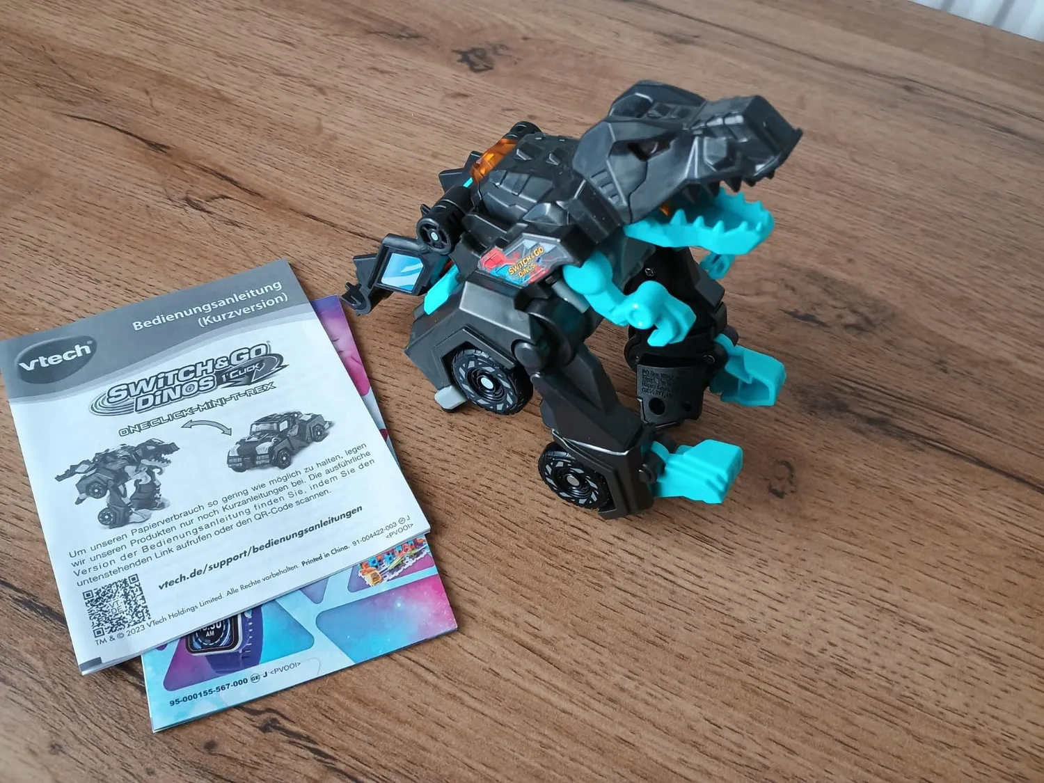 VTech Switch & Go Dinos T-Rex Dino-Auto 2in1 mit Sound