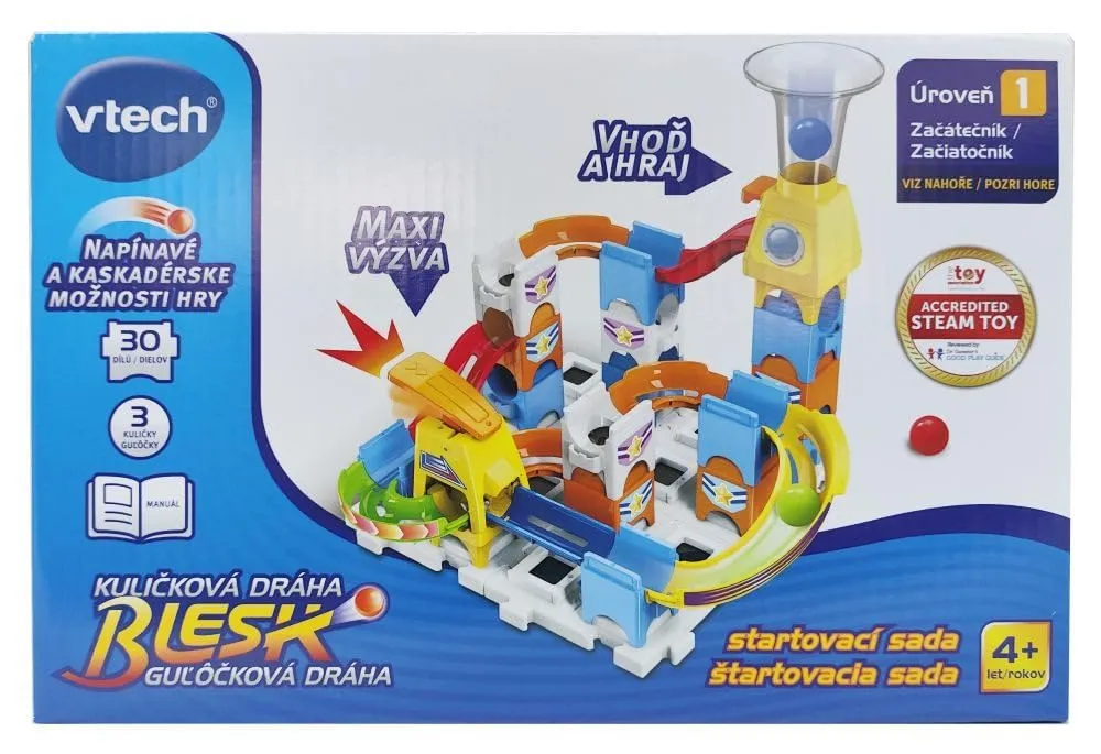 Vtech Marble Rush Starter Set Murmelbahn 30 Teile ab 4 Jahren