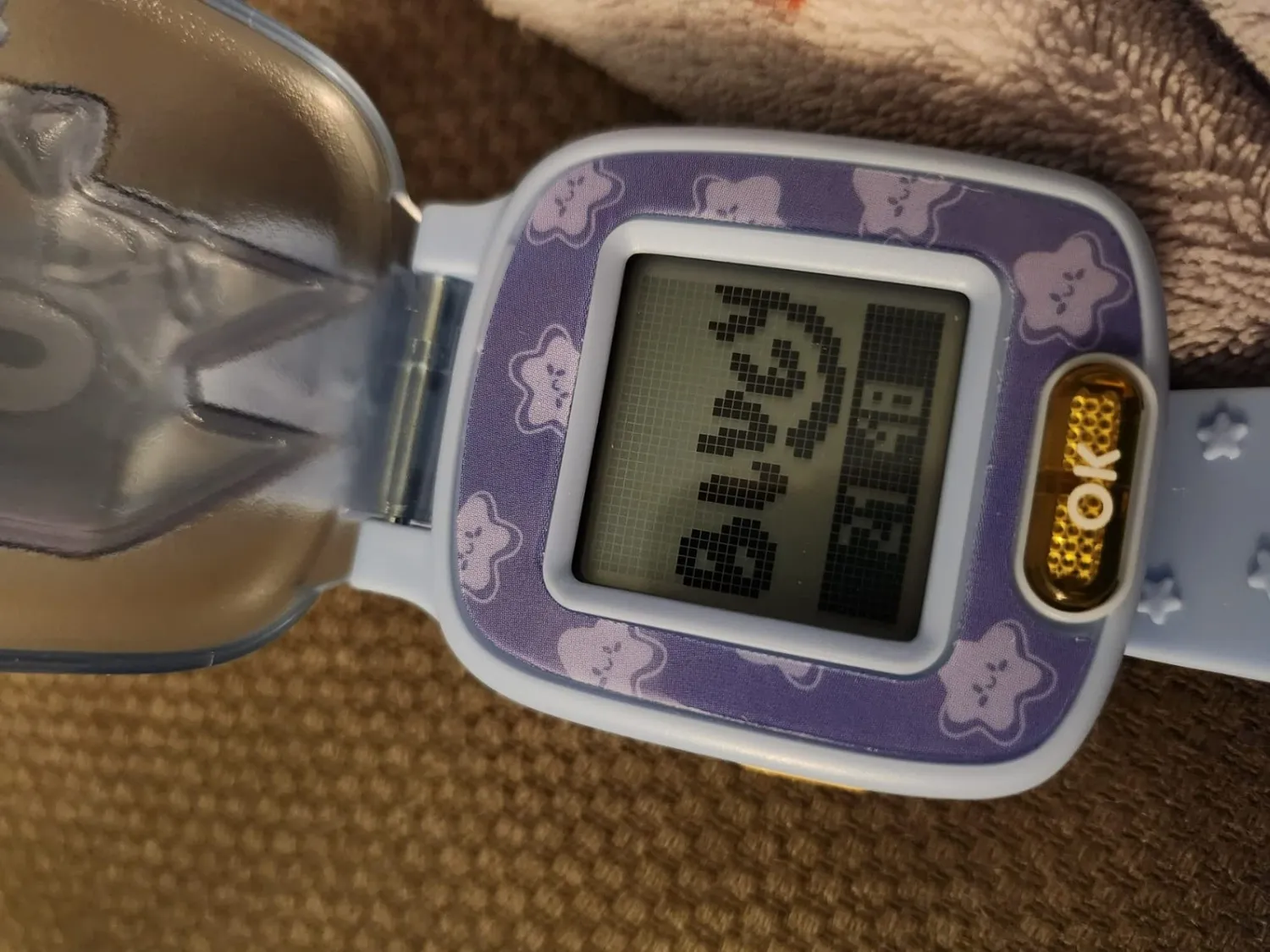 VTech Bluey interaktive Kinderuhr französisch mit Spielen