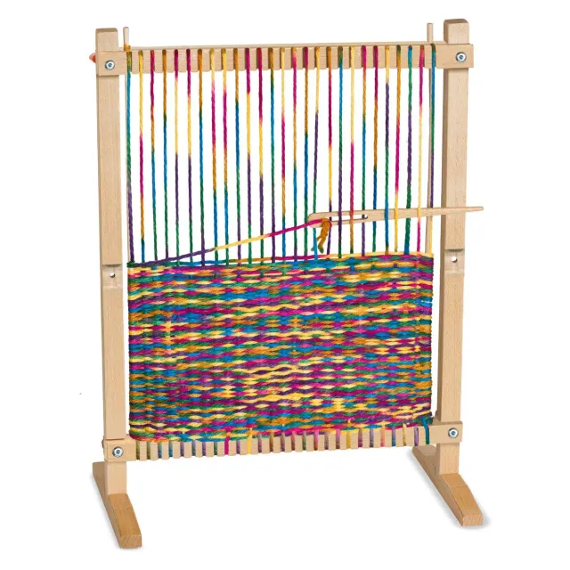 Melissa & Doug Multi-Craft Weaving Loom Webrahmen Holz 6 Jahre
