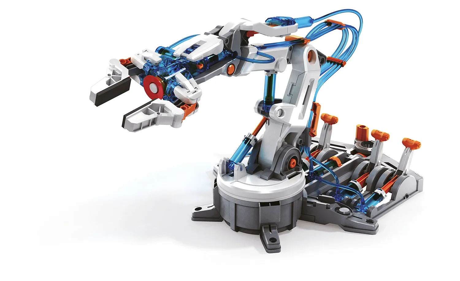 Buki 7505 Hydraulik Roboterarm Experimentierkasten Wasser