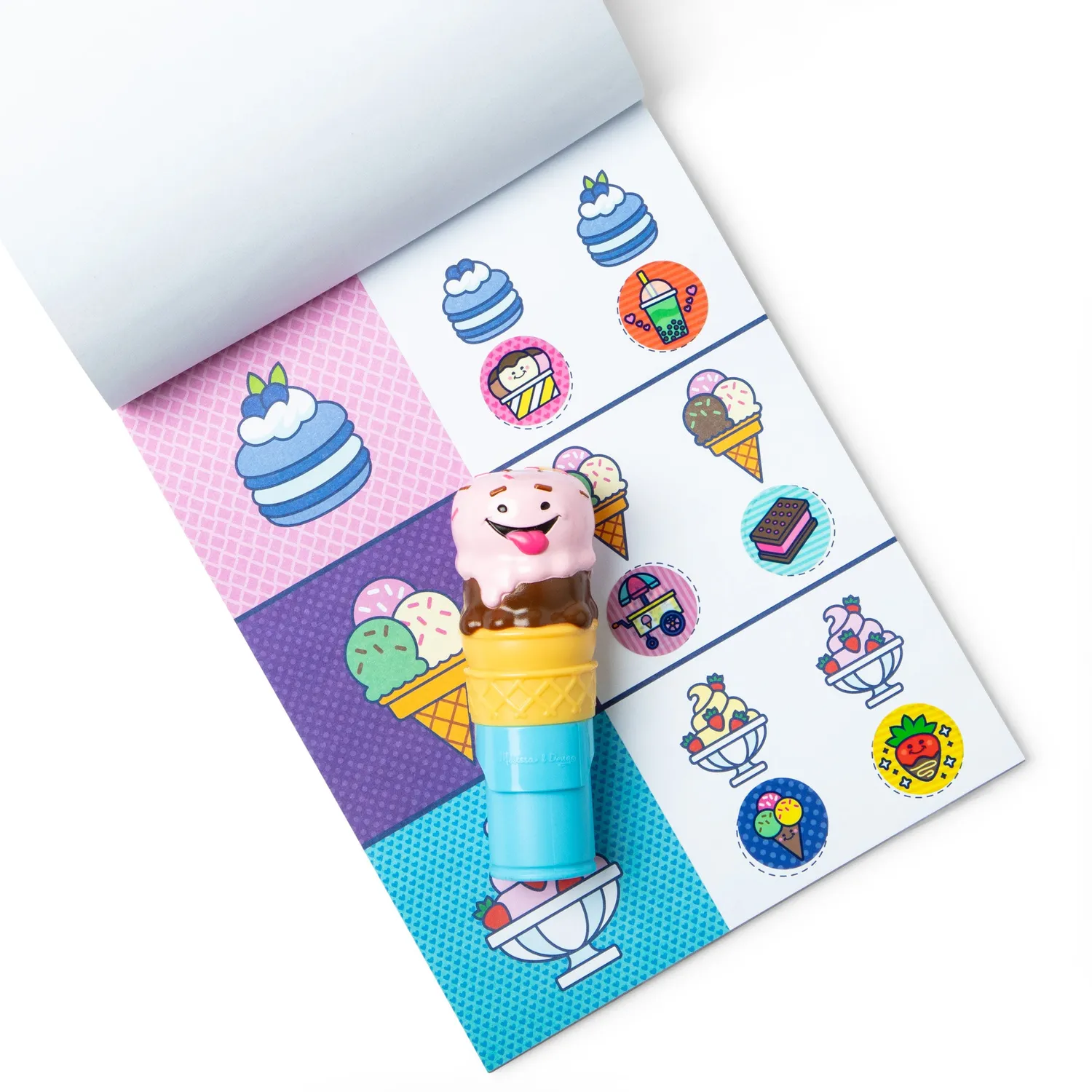 Melissa & Doug Sticker WOW! Ice Cream Sticker-Bundle 500 Sticker
