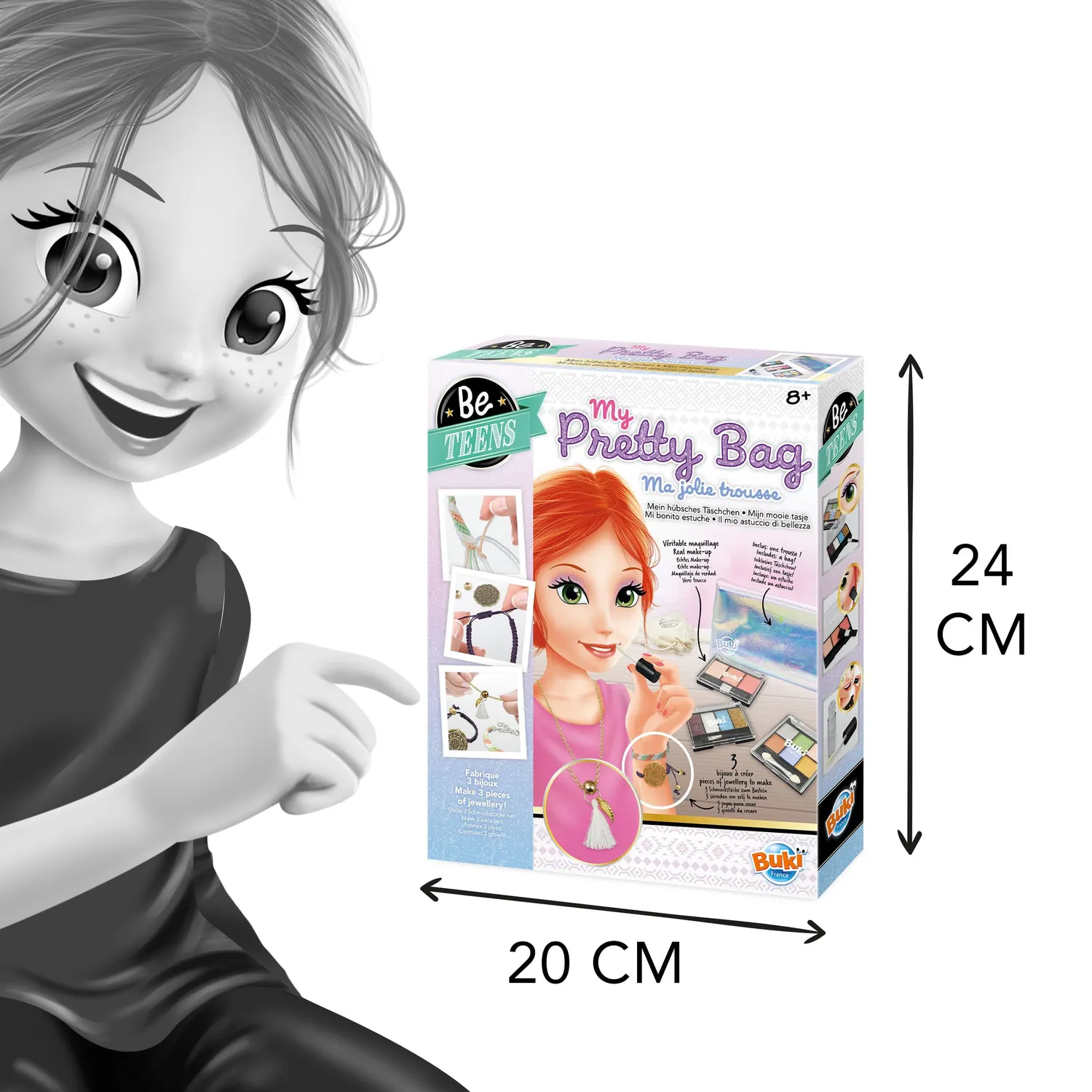 Buki BE403 Mein hübsches Täschchen Schmuckset