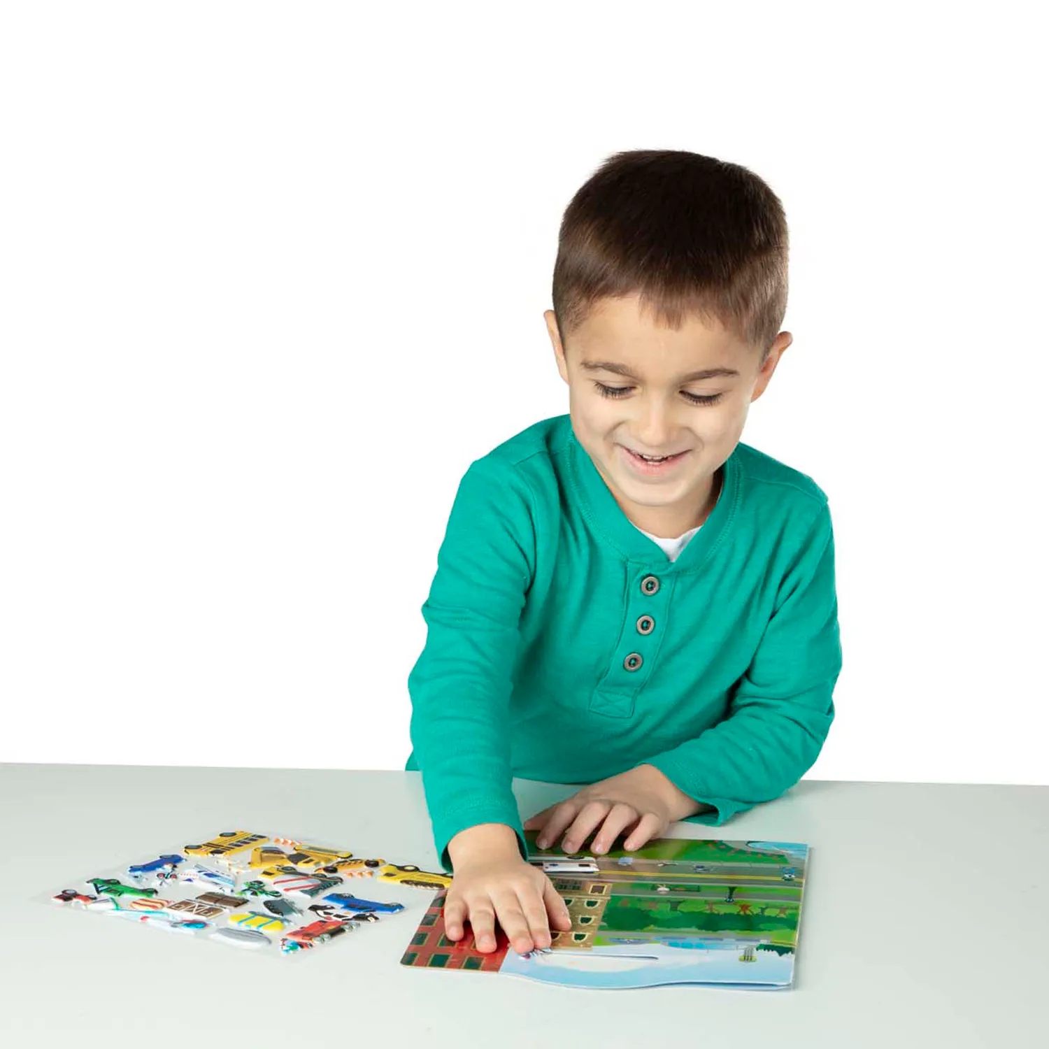 Melissa & Doug Puffy Sticker Vehicles Sticker-Set 32 Sticker