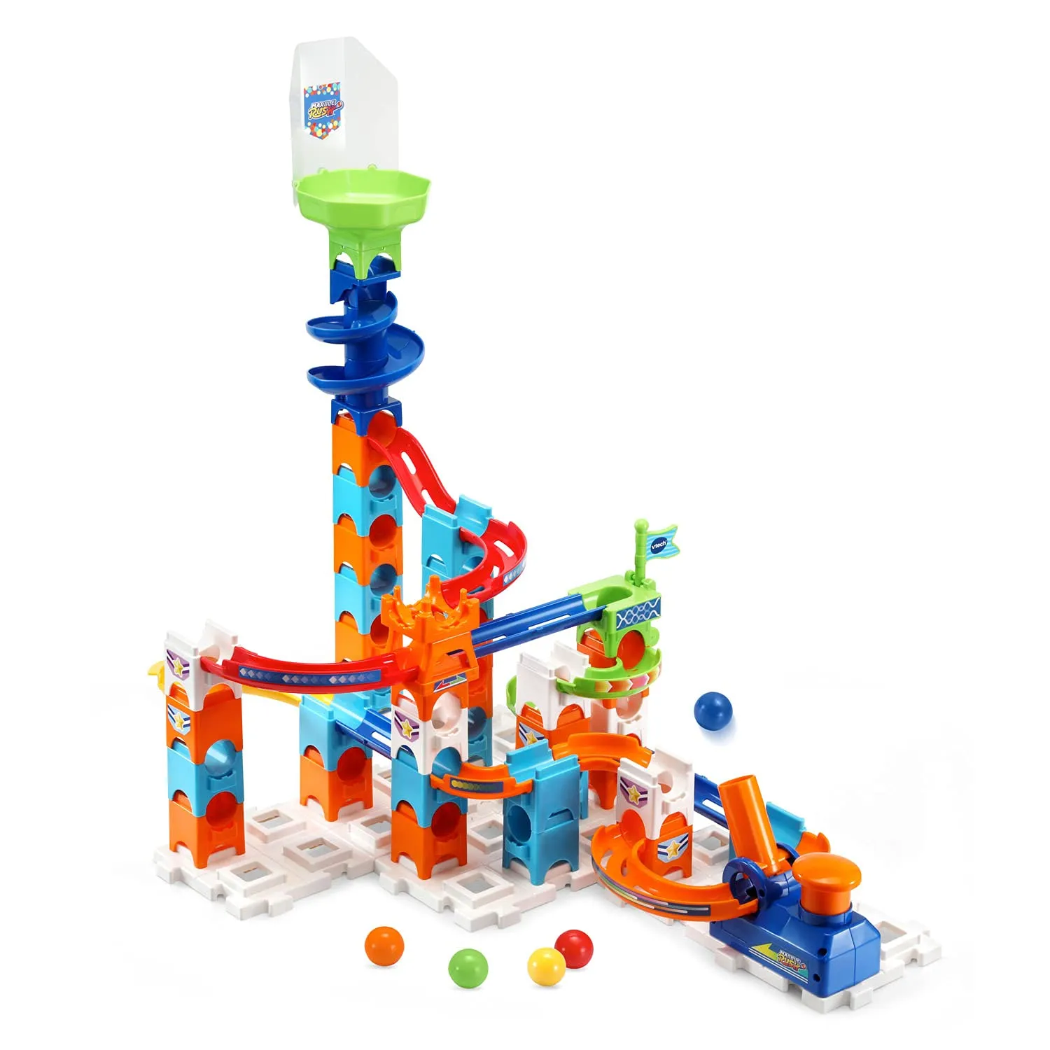 VTech Marble Rush Spiral Starter Set Kugelbahn mit Kugeln