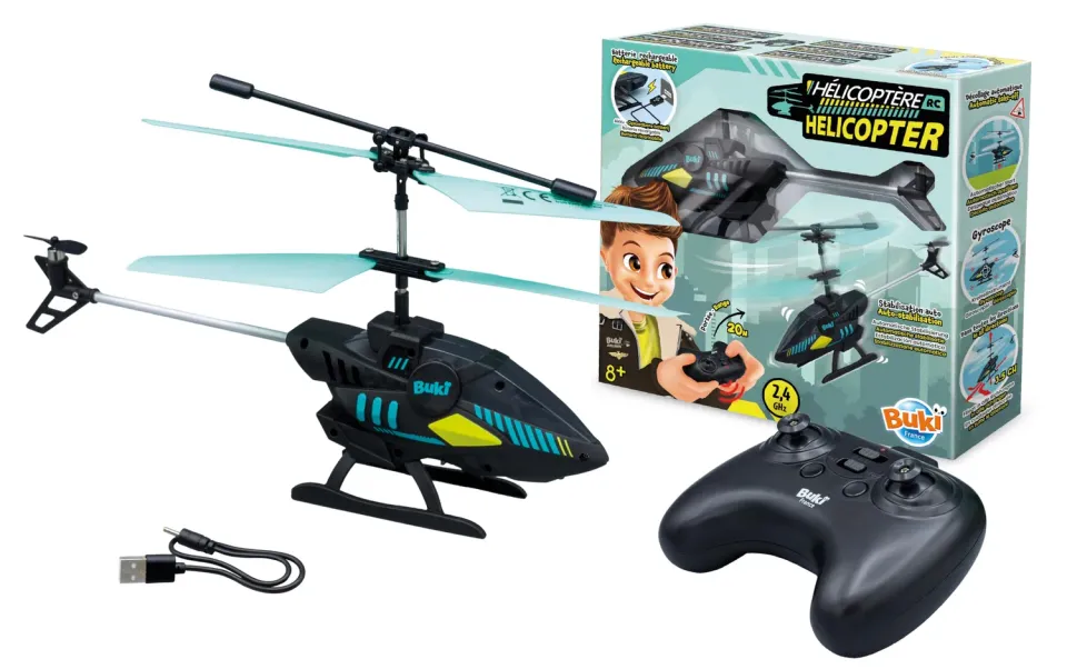 Buki 37295 RC Hubschrauber ferngesteuert 23 cm ab 8 Jahre
