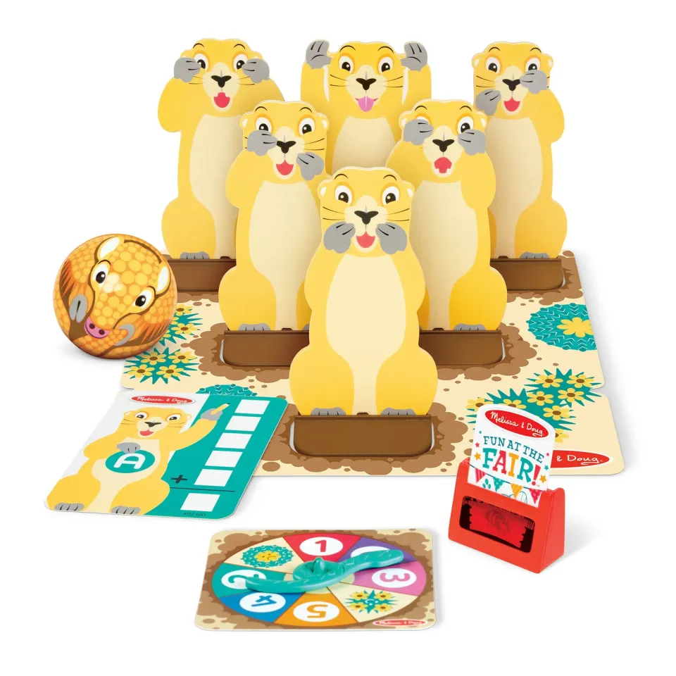 Melissa & Doug Fun at the Fair Roll & Bowl Kegelspiel Holz