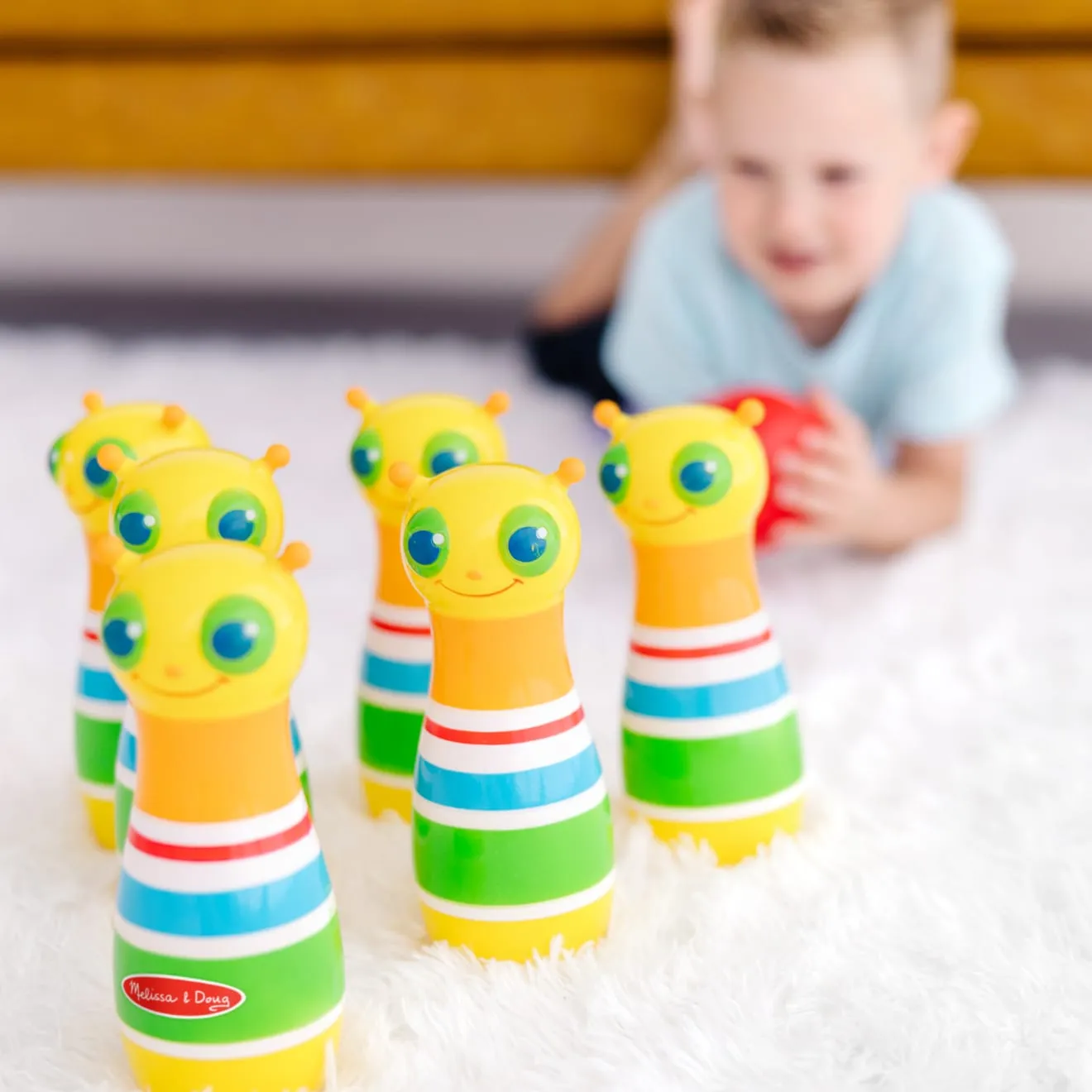Melissa & Doug Giddy Buggy Bowling Set Kinder
