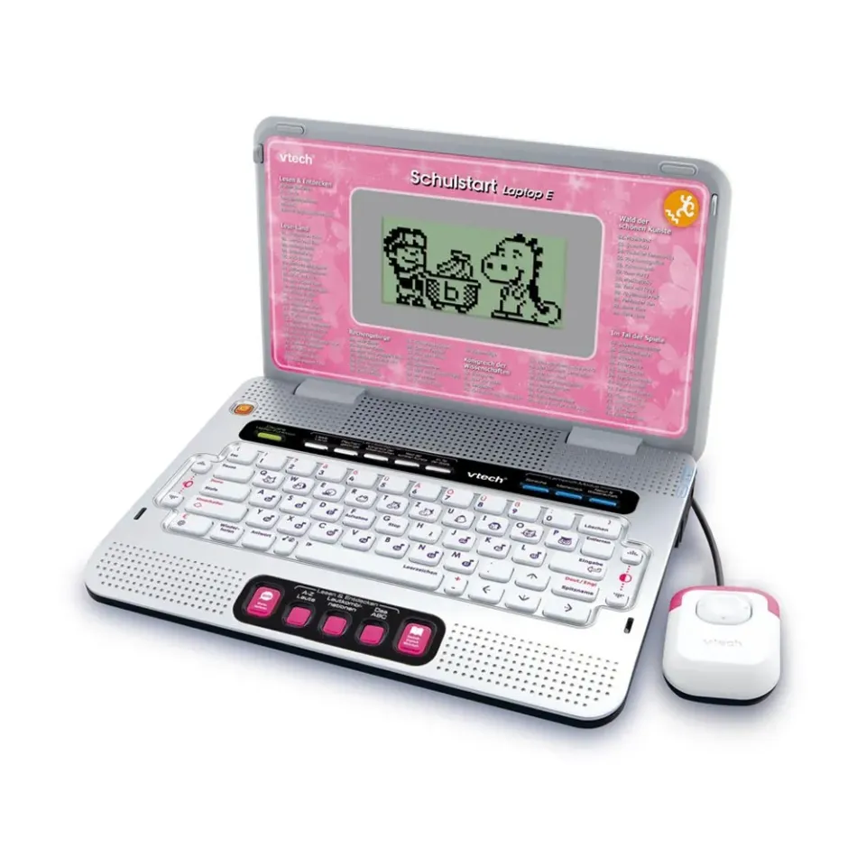 VTech Schulstart Laptop E Kinderlaptop Pink 160 Spiele