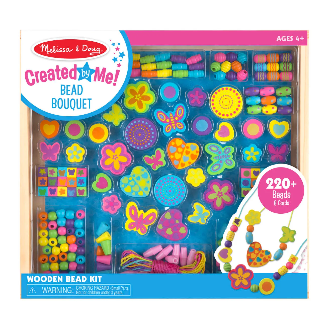 Melissa & Doug Bead Bouquet Holzperlen Set 220