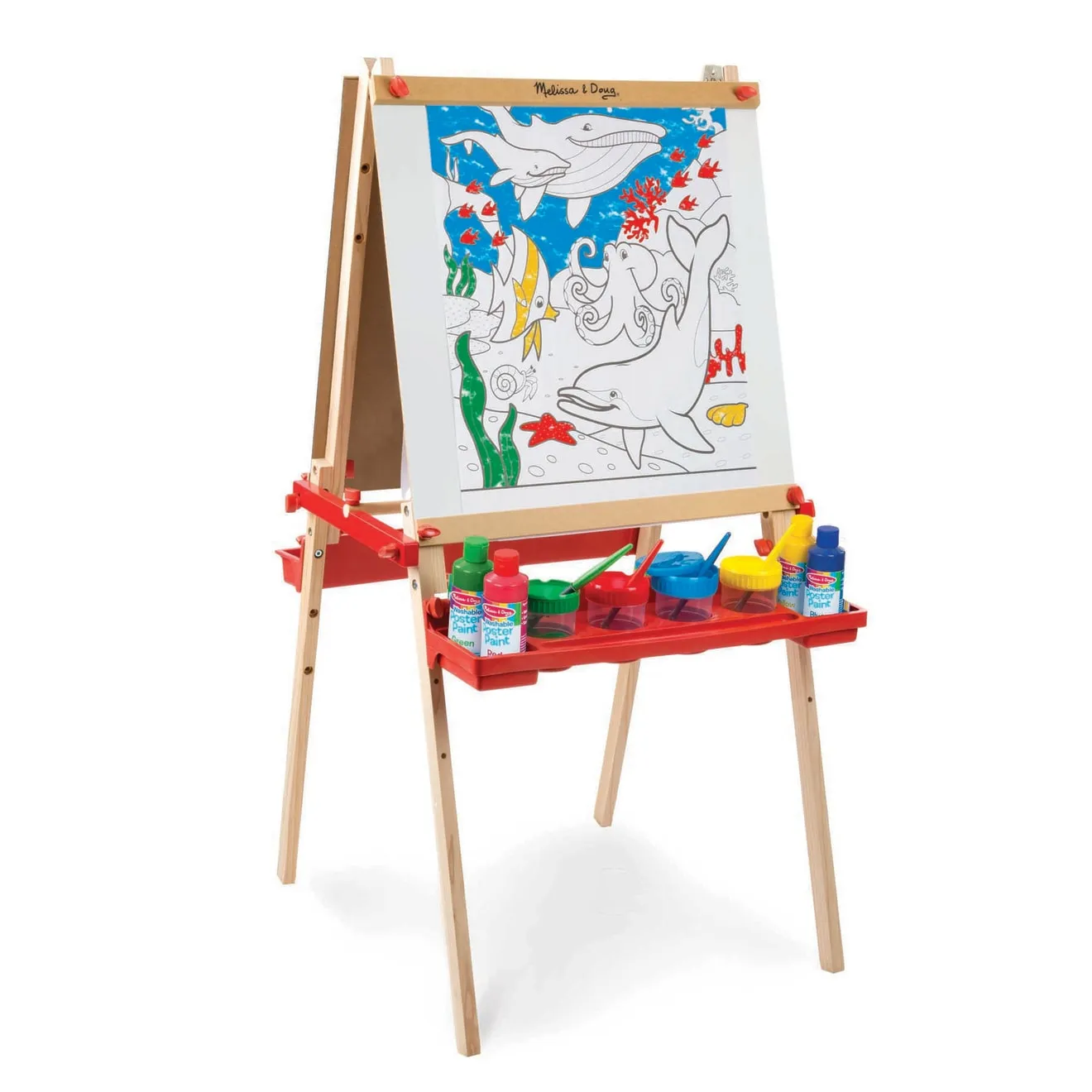 Melissa & Doug Easel Companion Malset Staffelei Zubehör