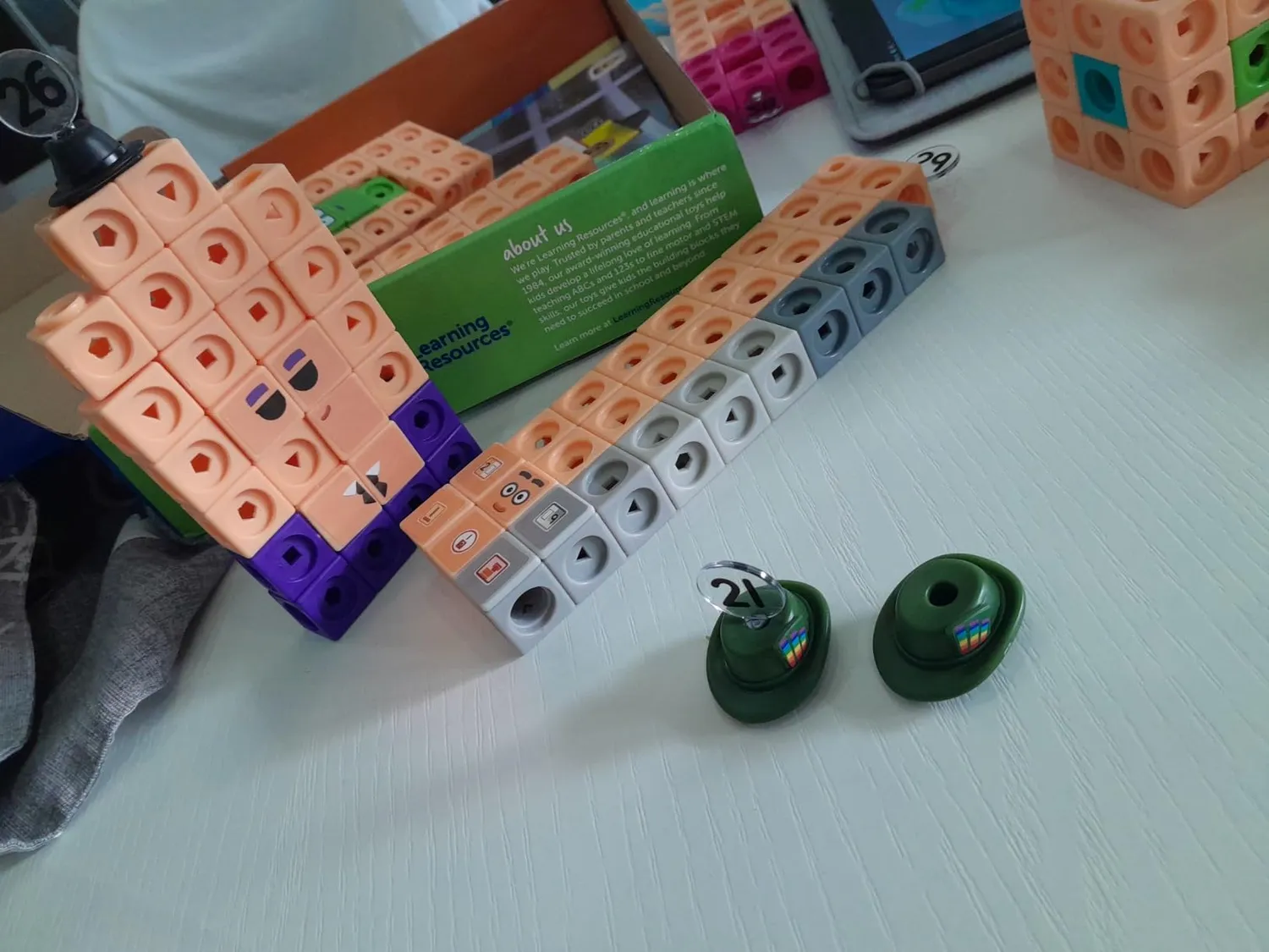 Learning Resources Numberblocks 11-20 Steckwürfel