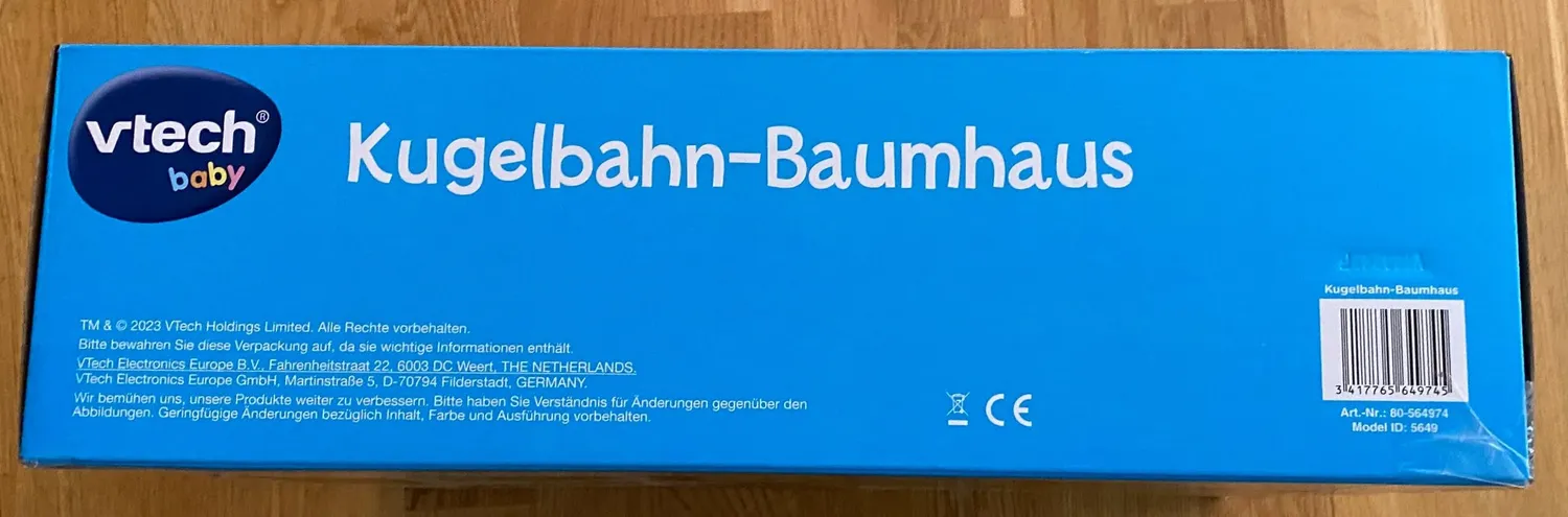 VTech Baby Kugelbahn Baumhaus mit 4 Bällen 12-36 Monate