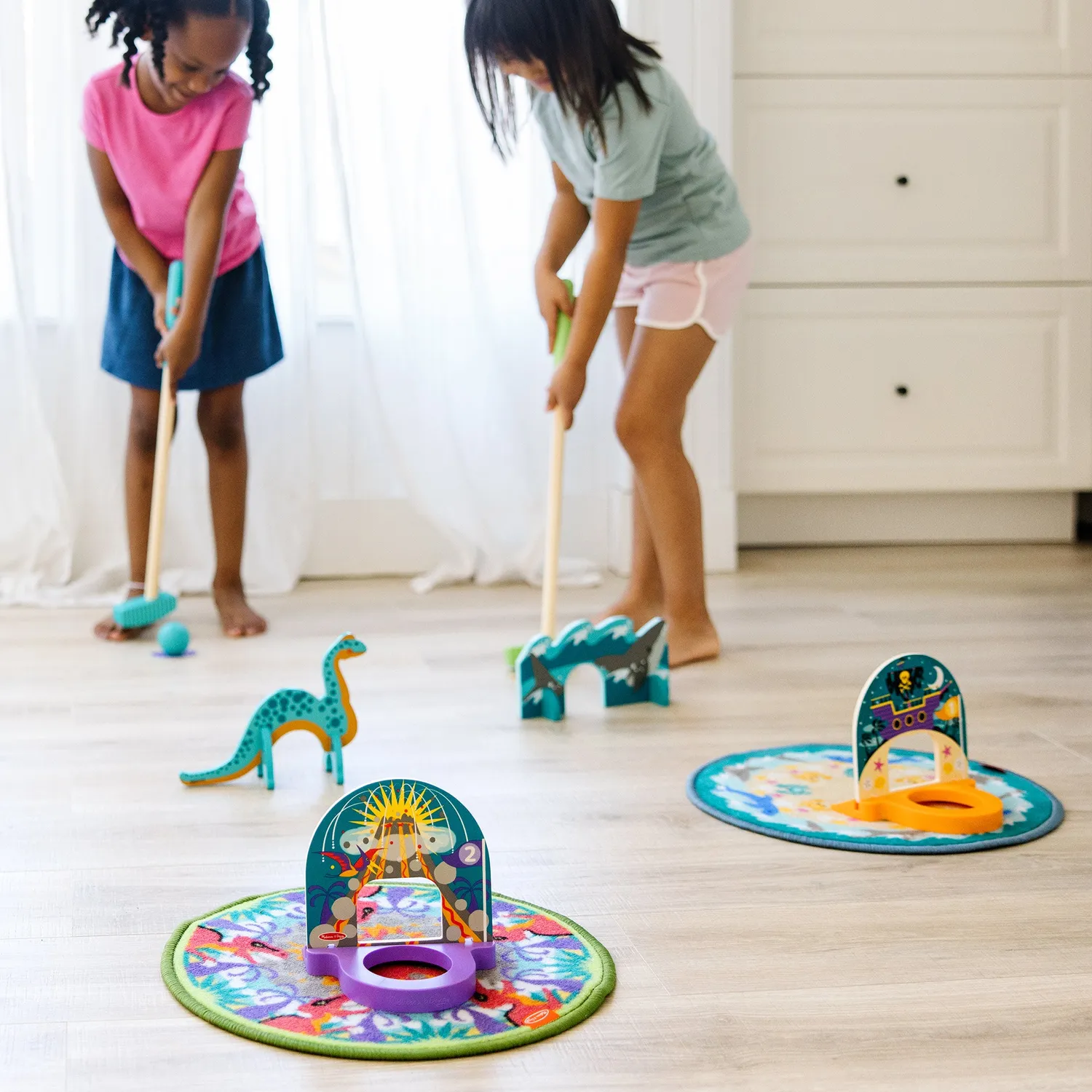 Melissa & Doug Fun at the Fair Minigolf Spielset Holz