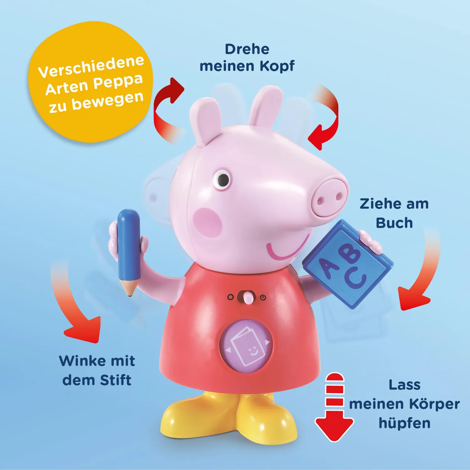 VTech Peppa Pig Reaktionsspaß Lernspiel ab 3 Jahren
