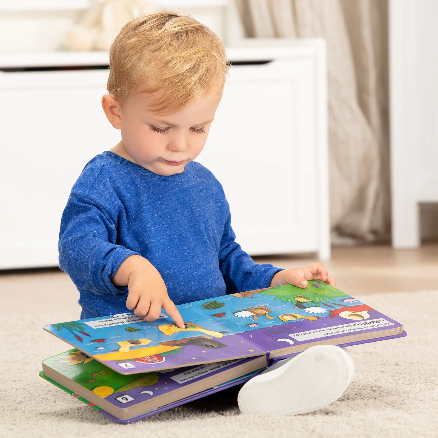 Melissa & Doug Poke-a-Dot Good Night Animals Bilderbuch