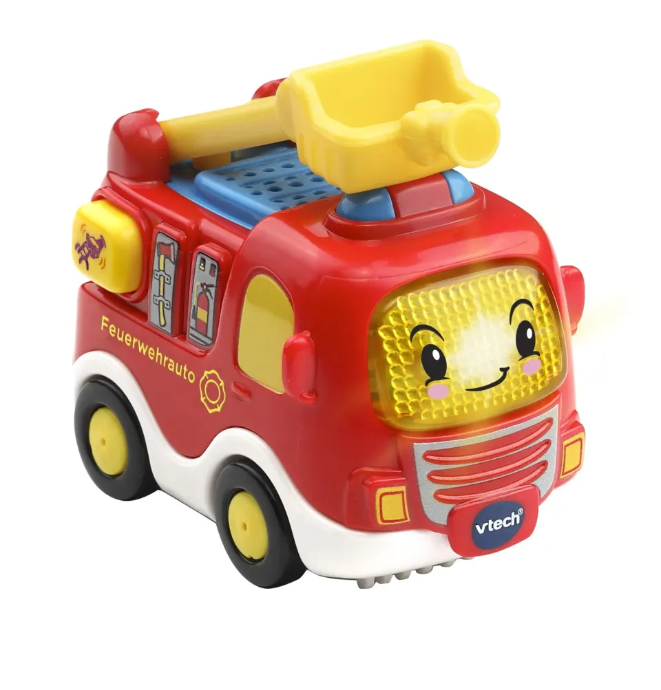 VTech Tut Tut Baby Flitzer Feuerwehrauto Spielauto mit Leiter
