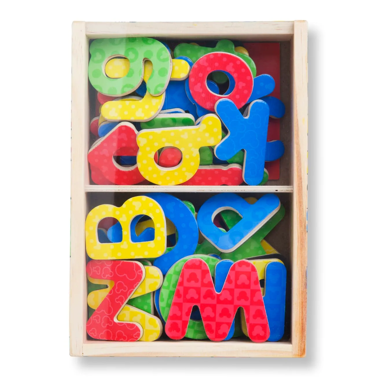 Melissa & Doug Disney Mickey Friends Magnetbuchstaben Holz 52tlg