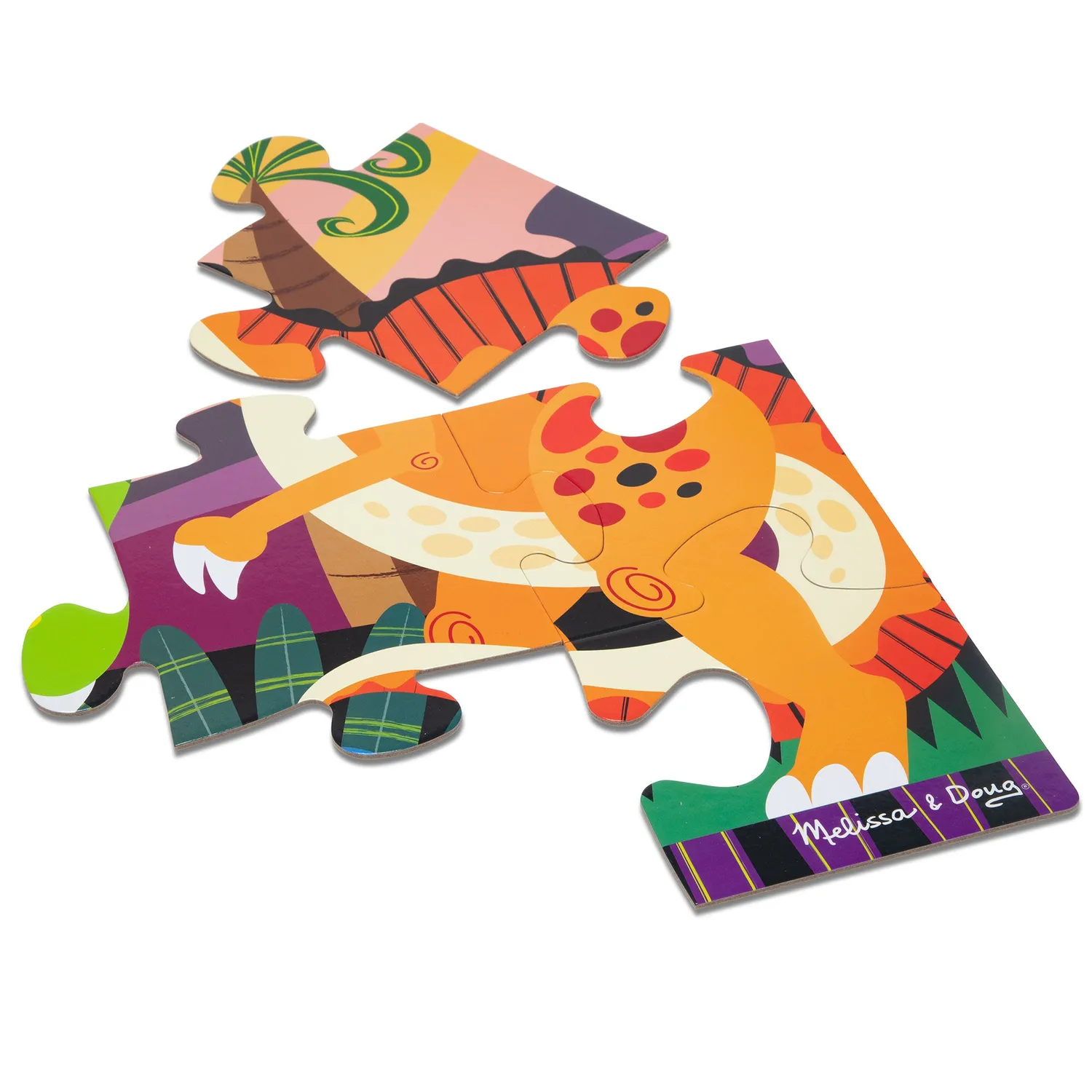 Melissa & Doug Dinosaur Dawn Bodenpuzzle 24 Teile ab 3 Jahre