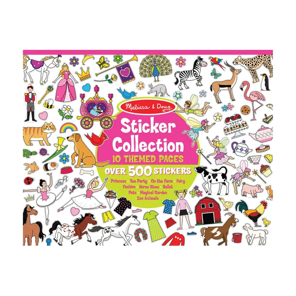 Melissa & Doug Sticker Collection Stickerbuch 700 Sticker