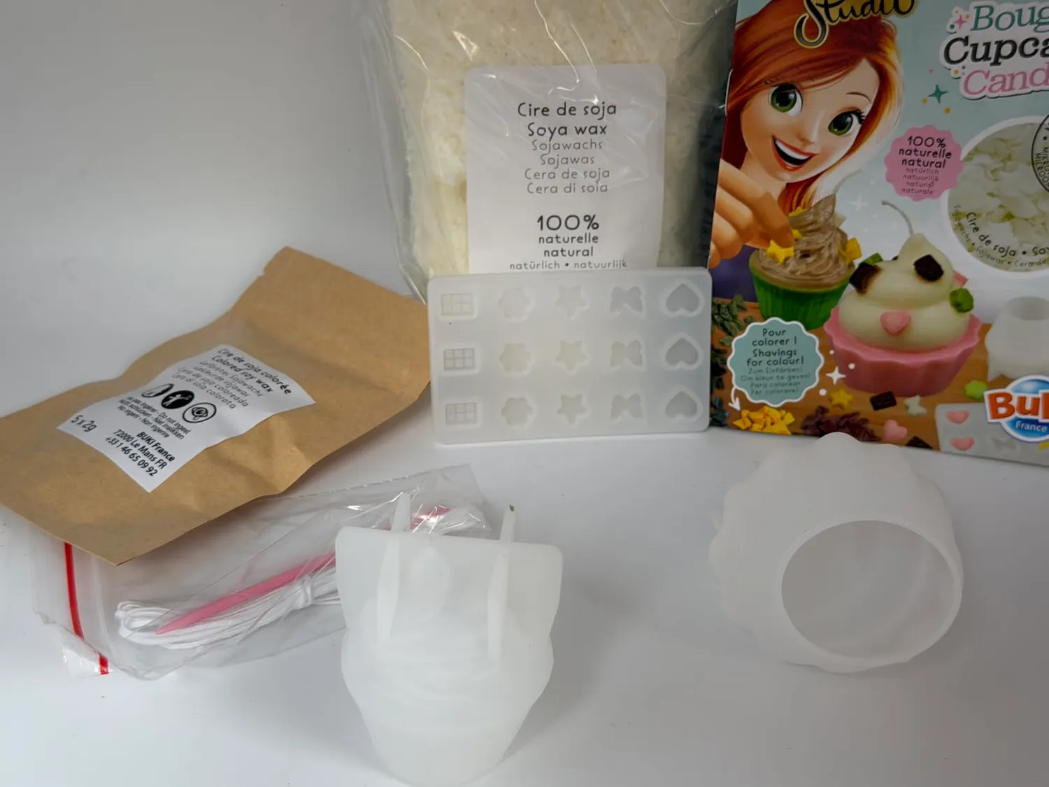 Buki France Professional Studio 5429 Cupcake Kerzen 2 Stück