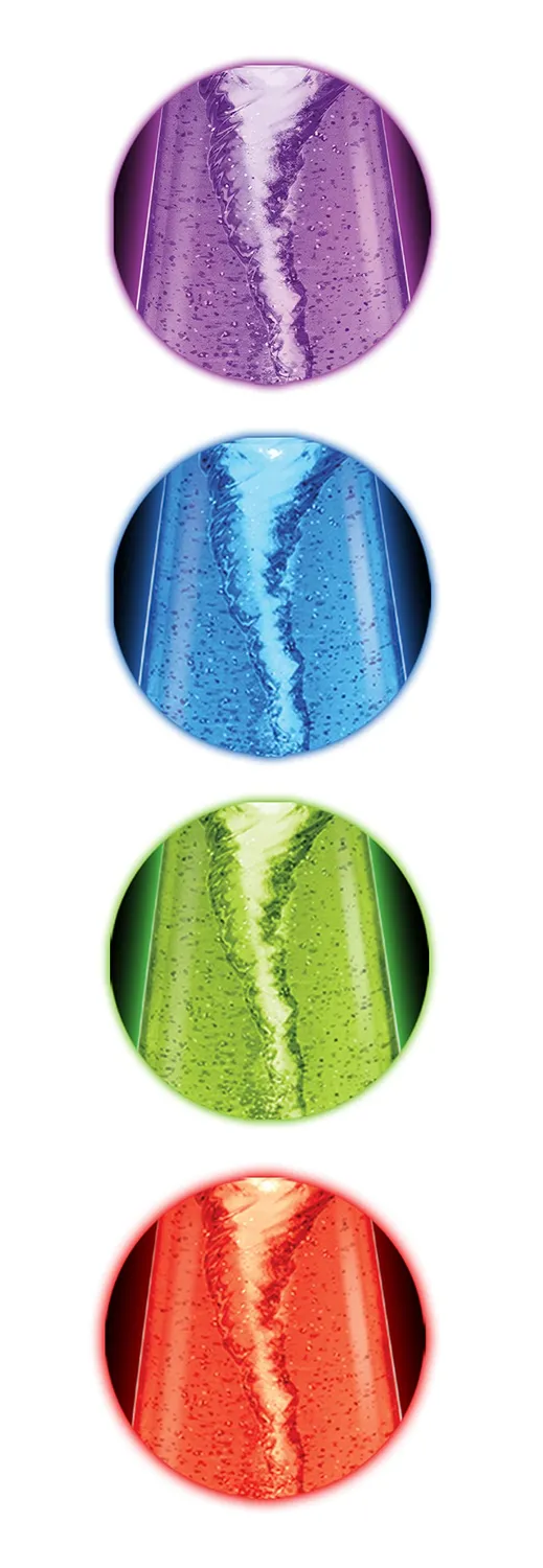 Buki France SP004 Tornadolampe Blau 24 cm LED