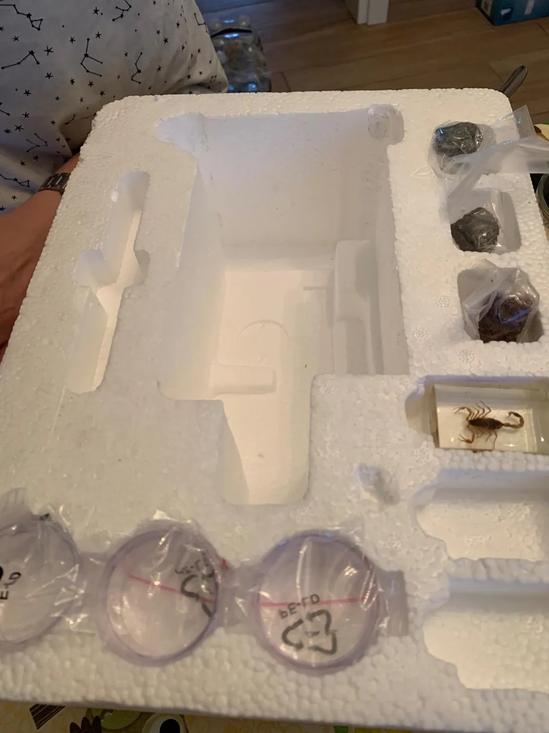Buki MR500 Binokularmikroskop 3D Experimentierkasten ab 8 Jahre