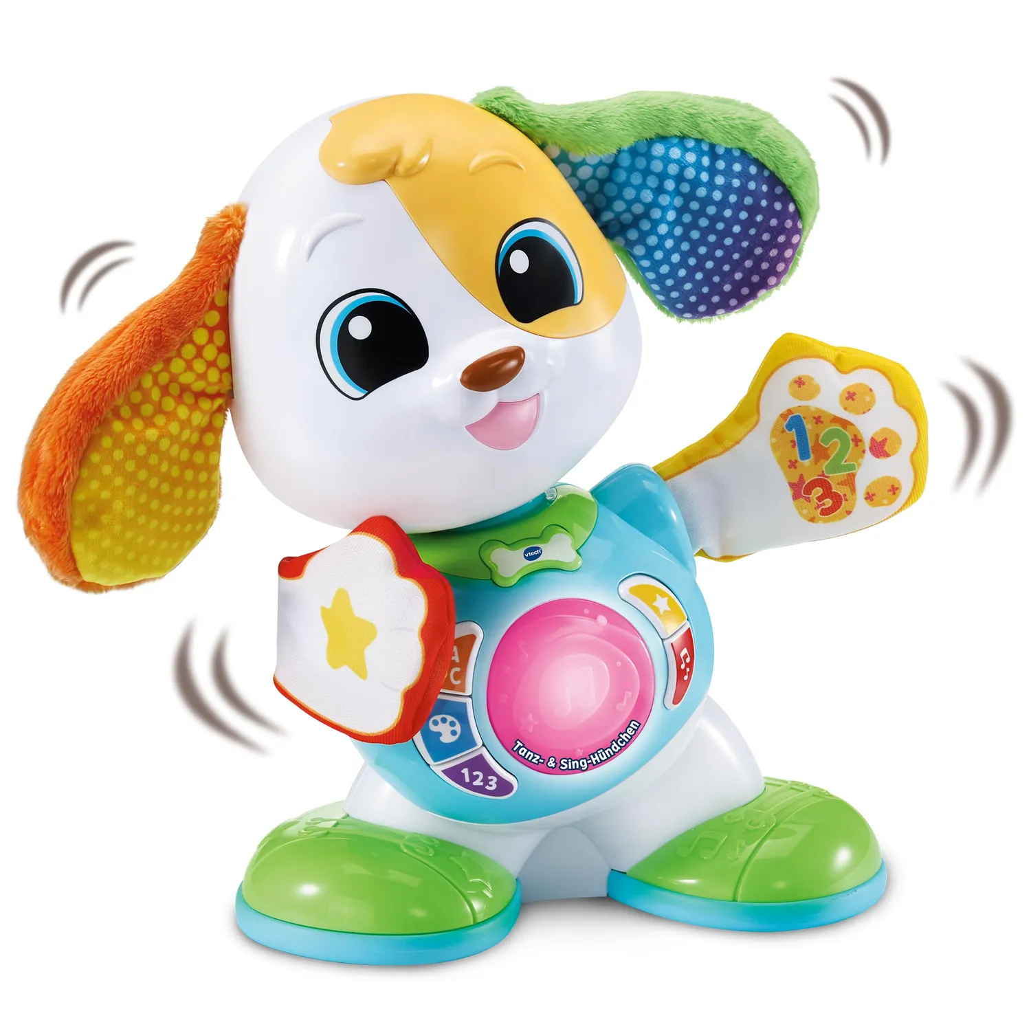Vtech Tanz- & Sing-Hündchen Lernspielzeug Musik Farben