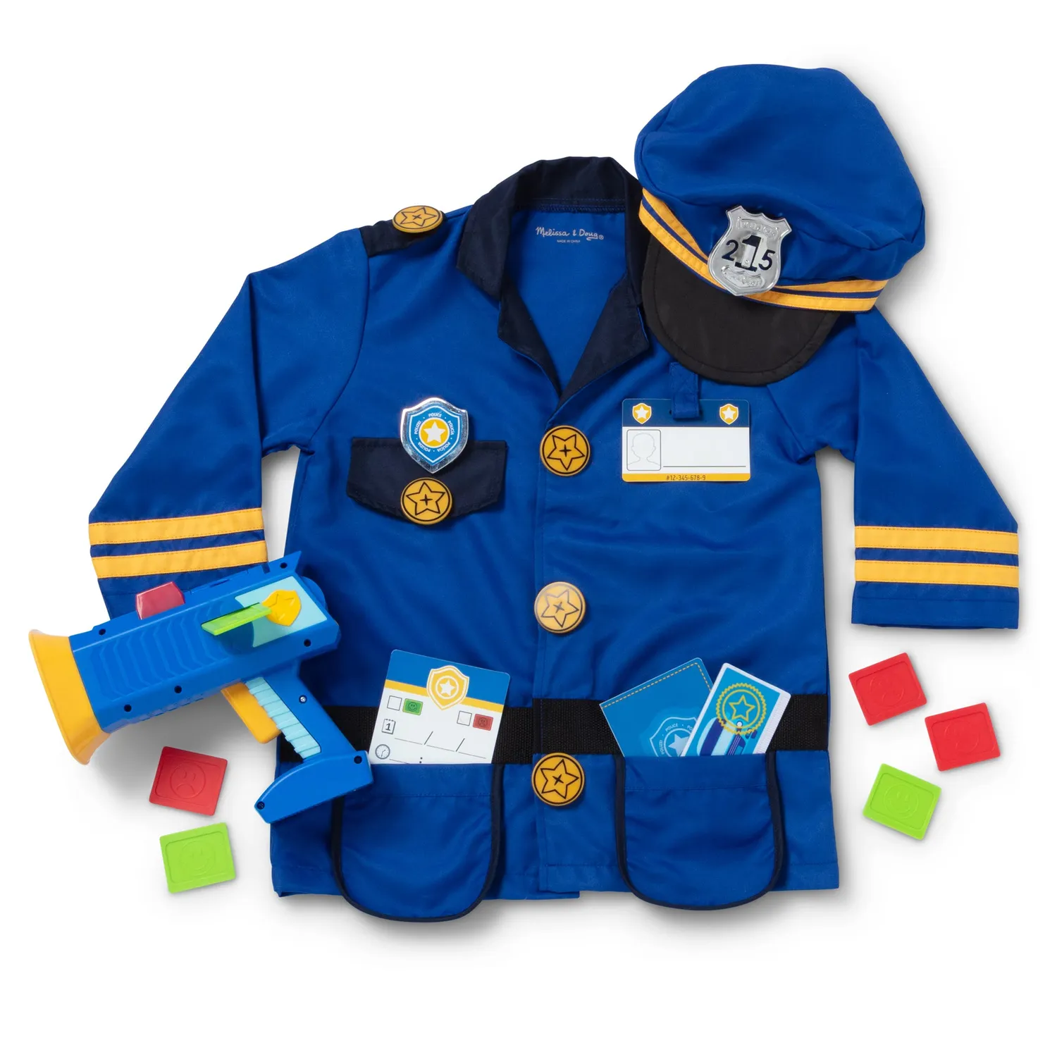 Melissa & Doug Little Officer Polizei Verkleidung Set