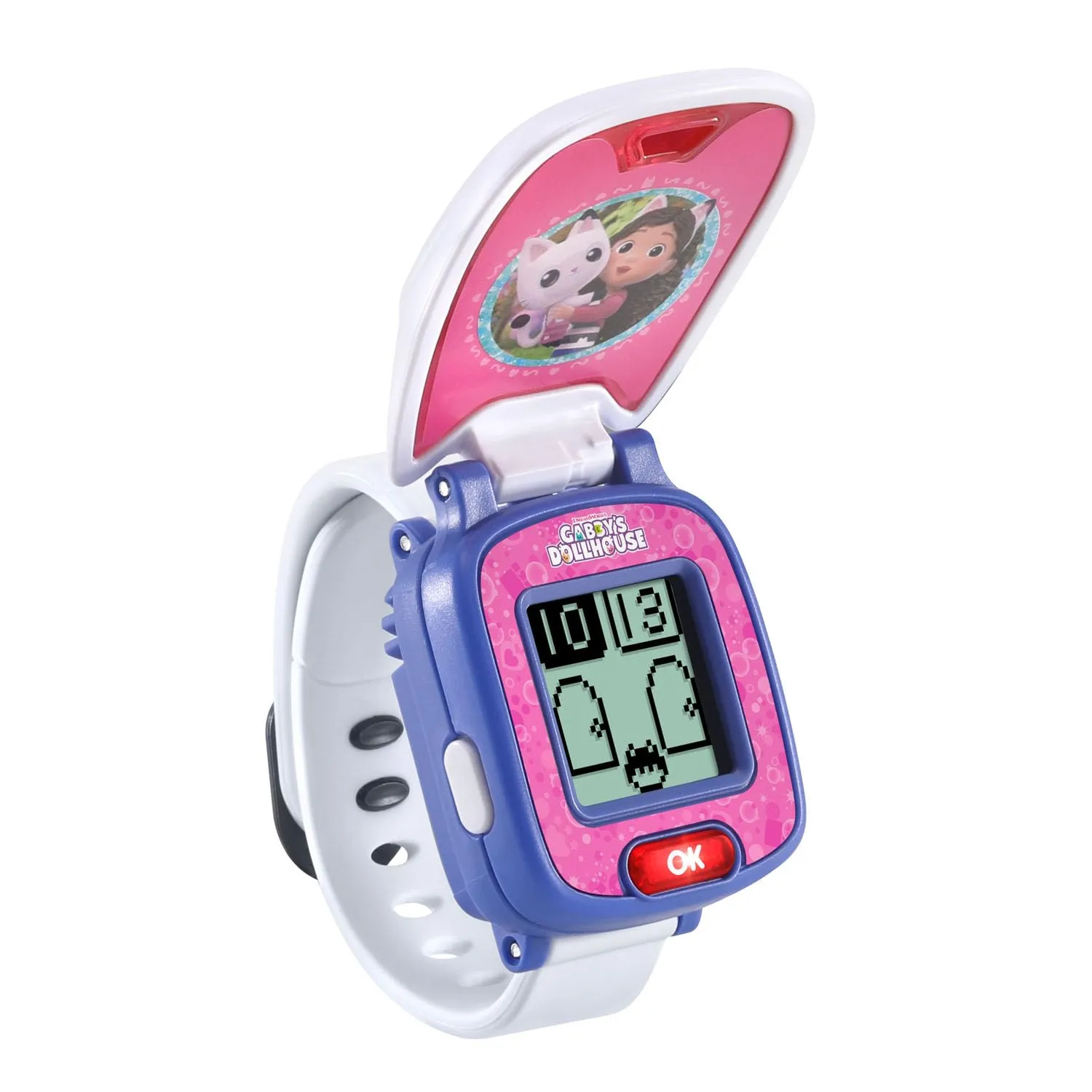 VTech Gabby's Dollhouse Pandy Paws Kinderuhr mit Spielen