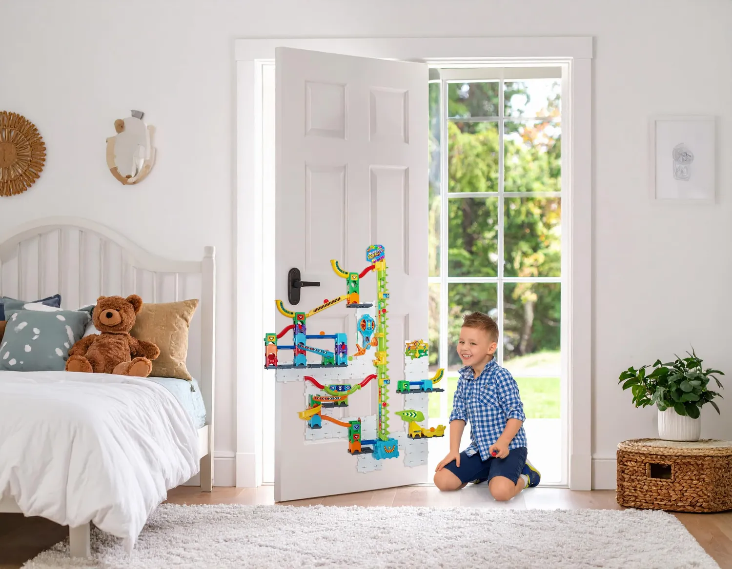 VTech Marble Rush Free Fall Vertikales Set Kugelbahn 93-tlg ab 6 Jahren