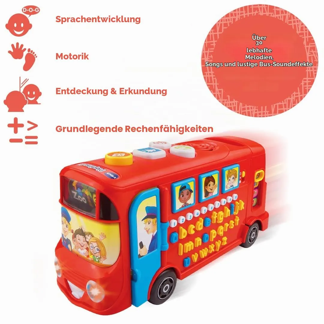 VTech Spielzeit Bus Lernspielzeug Englisch UK Import