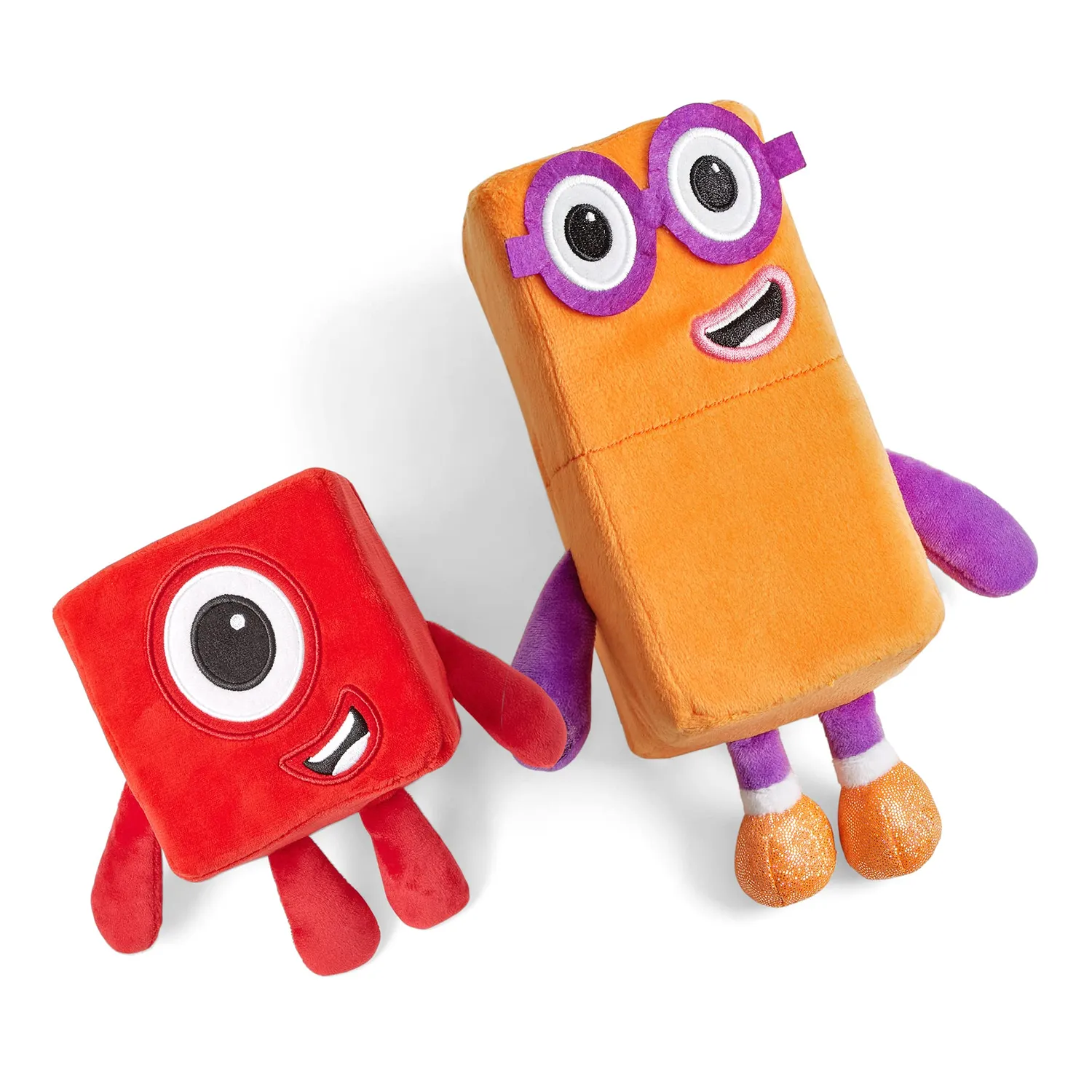 Learning Resources Numberblocks One Two Plüsch 2er-Set