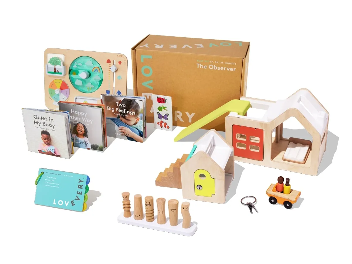 Lovevery Zuschauer-Set Spielset Deutsch ab 3 Jahren